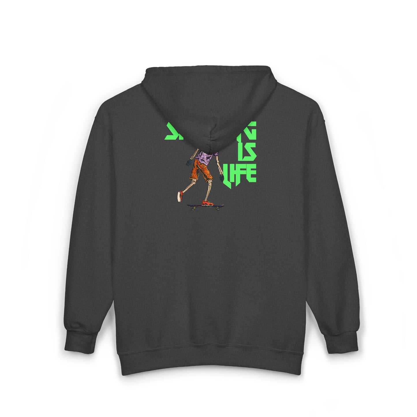 Skating is Life Unisex Heavy Blend™ Full Zip Hooded Sweatshirt