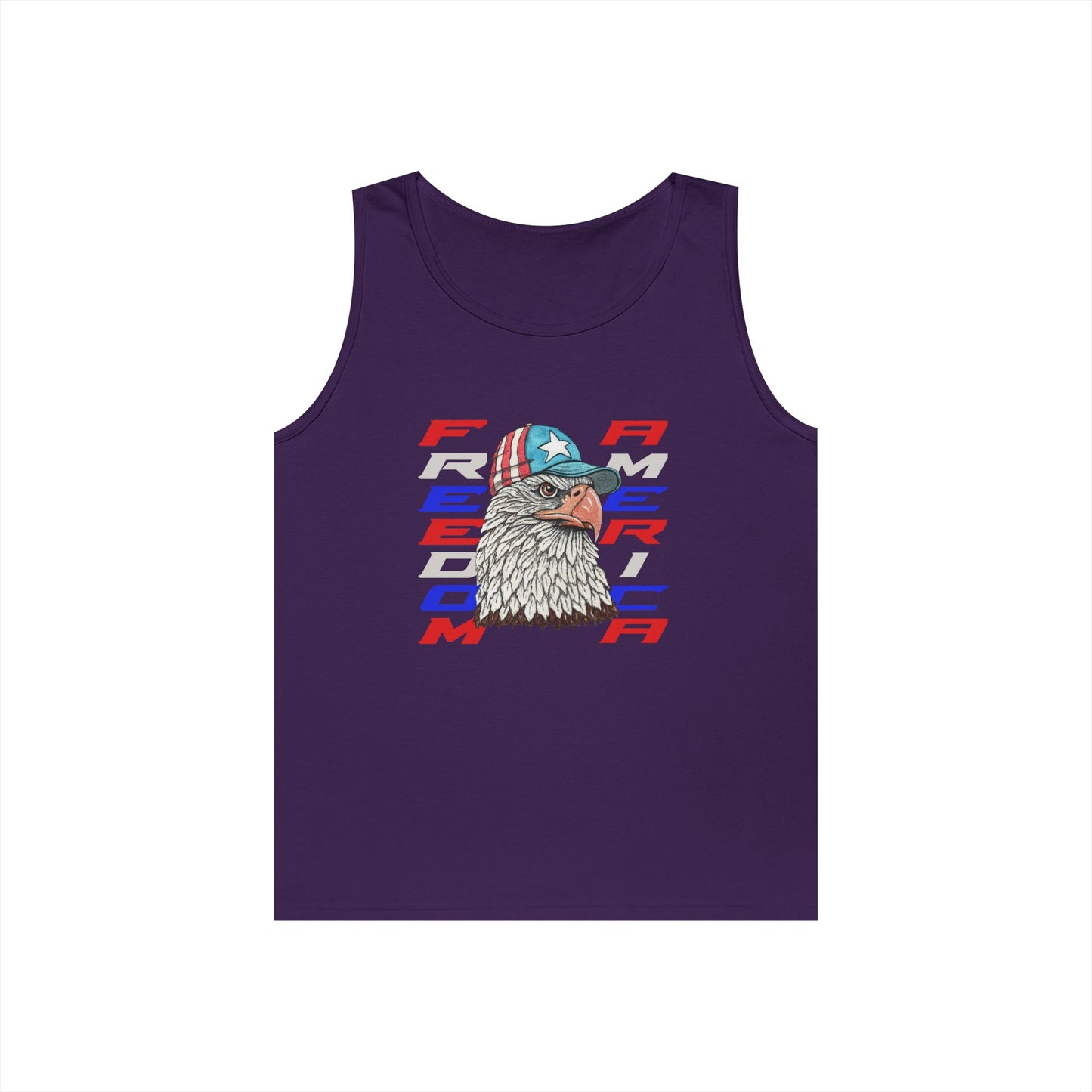 Freedom America Unisex Heavy Cotton Tank Top