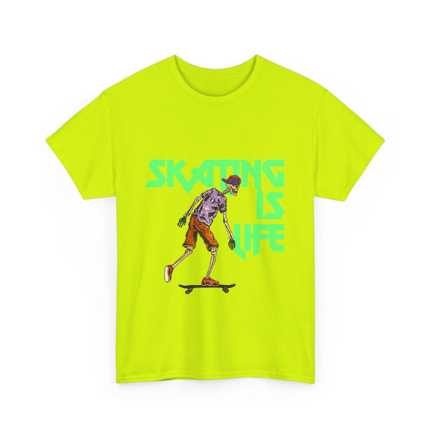 Skating is Life Unisex Heavy Cotton Tee