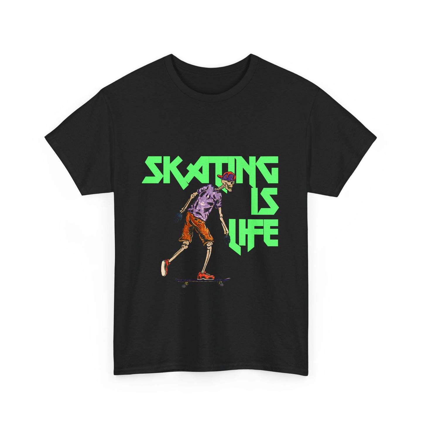 Skating is Life Unisex Heavy Cotton Tee