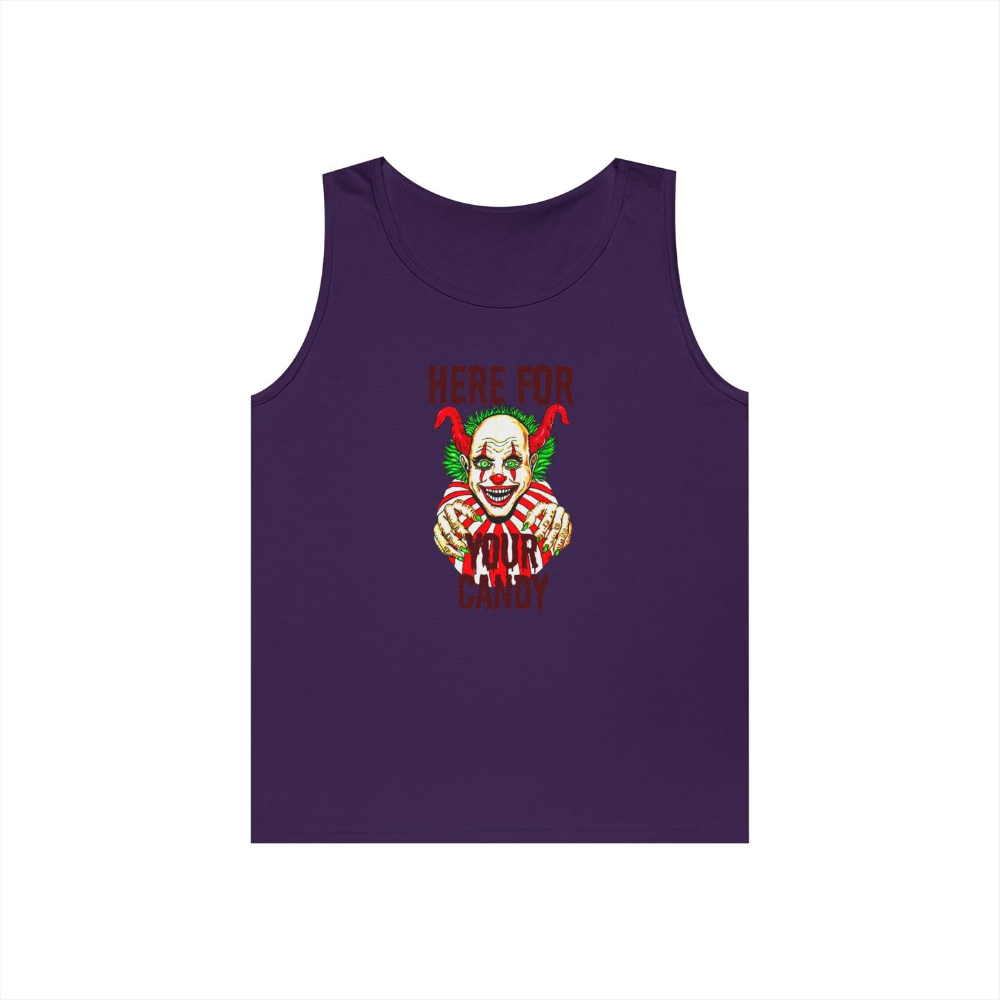 Here for Your Candy Unisex Heavy Cotton Tank Top