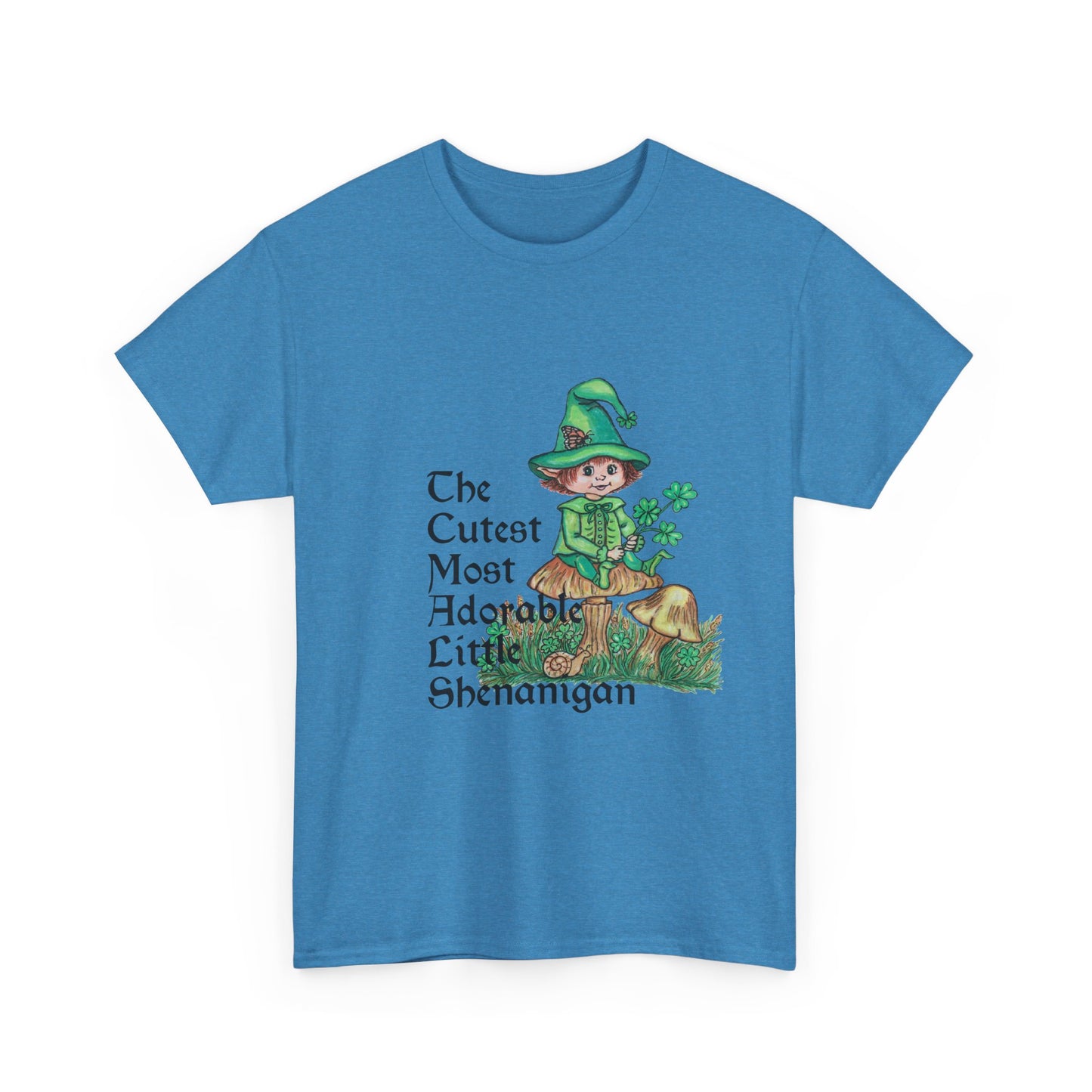 Cutest Leprechaun Unisex Heavy Cotton Tee