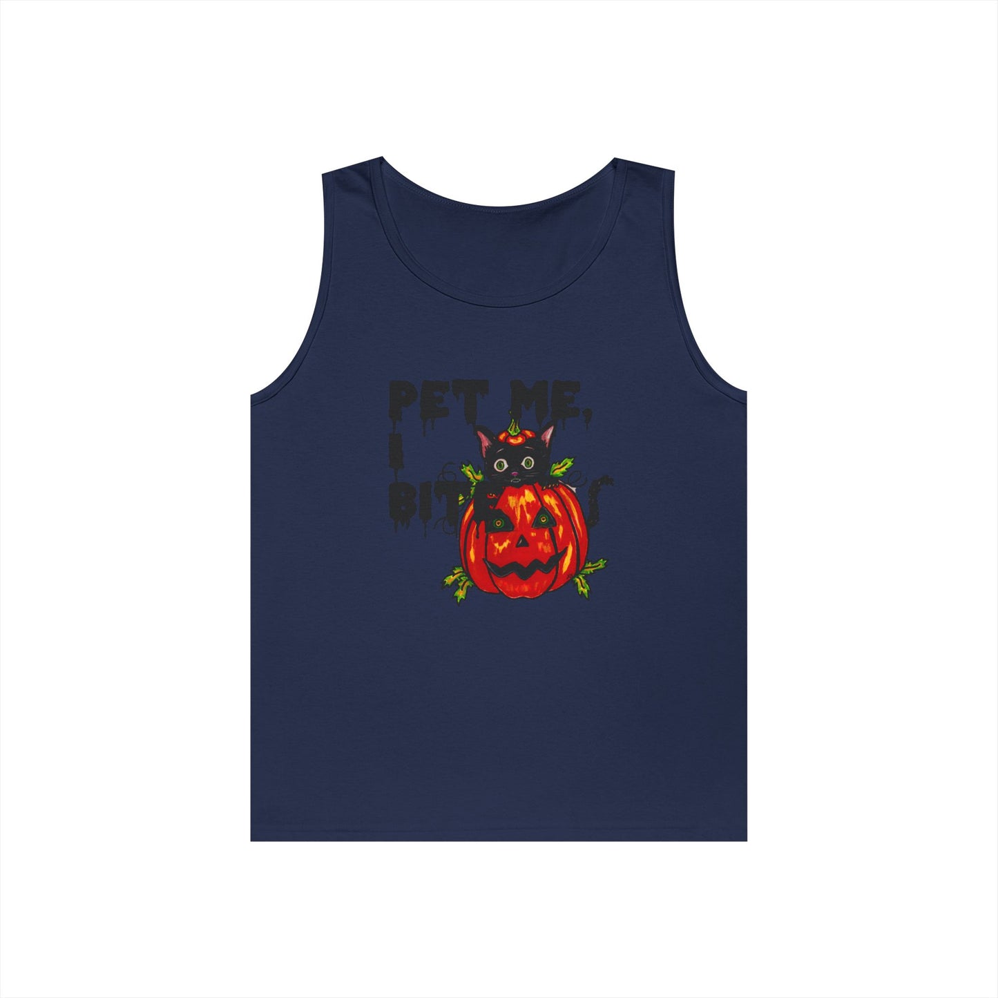 Pet Me Unisex Heavy Cotton Tank Top