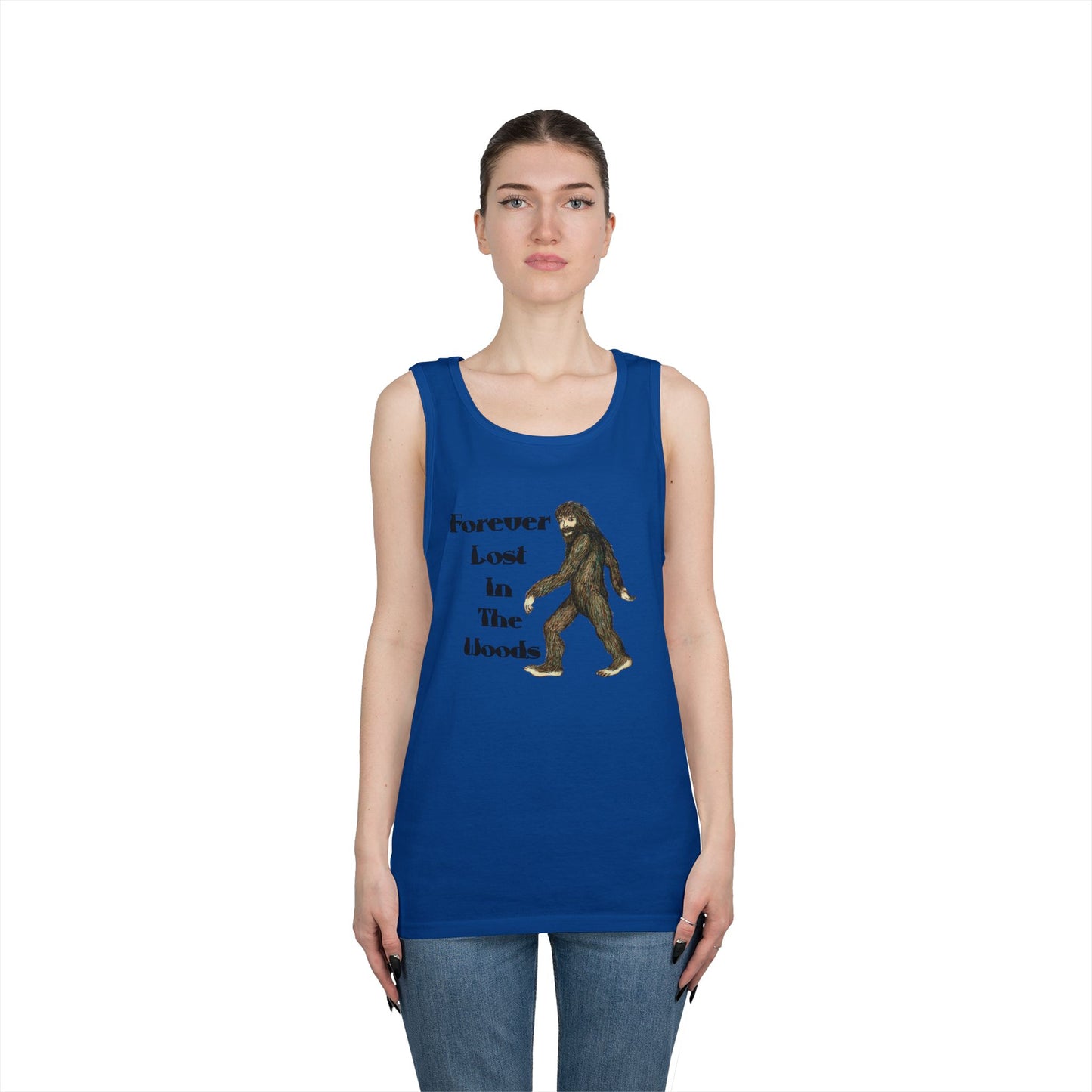 Lost in the Woods Unisex Heavy Cotton Tank Top