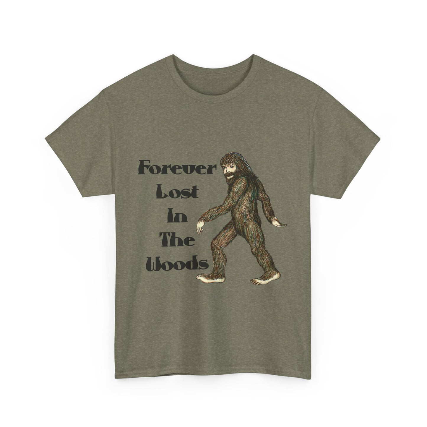 Lost in the Woods Unisex Heavy Cotton Tee
