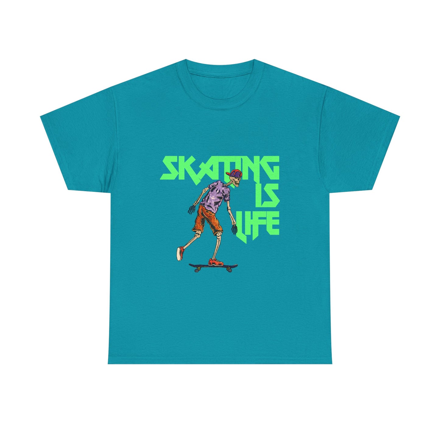 Skating is Life Unisex Heavy Cotton Tee