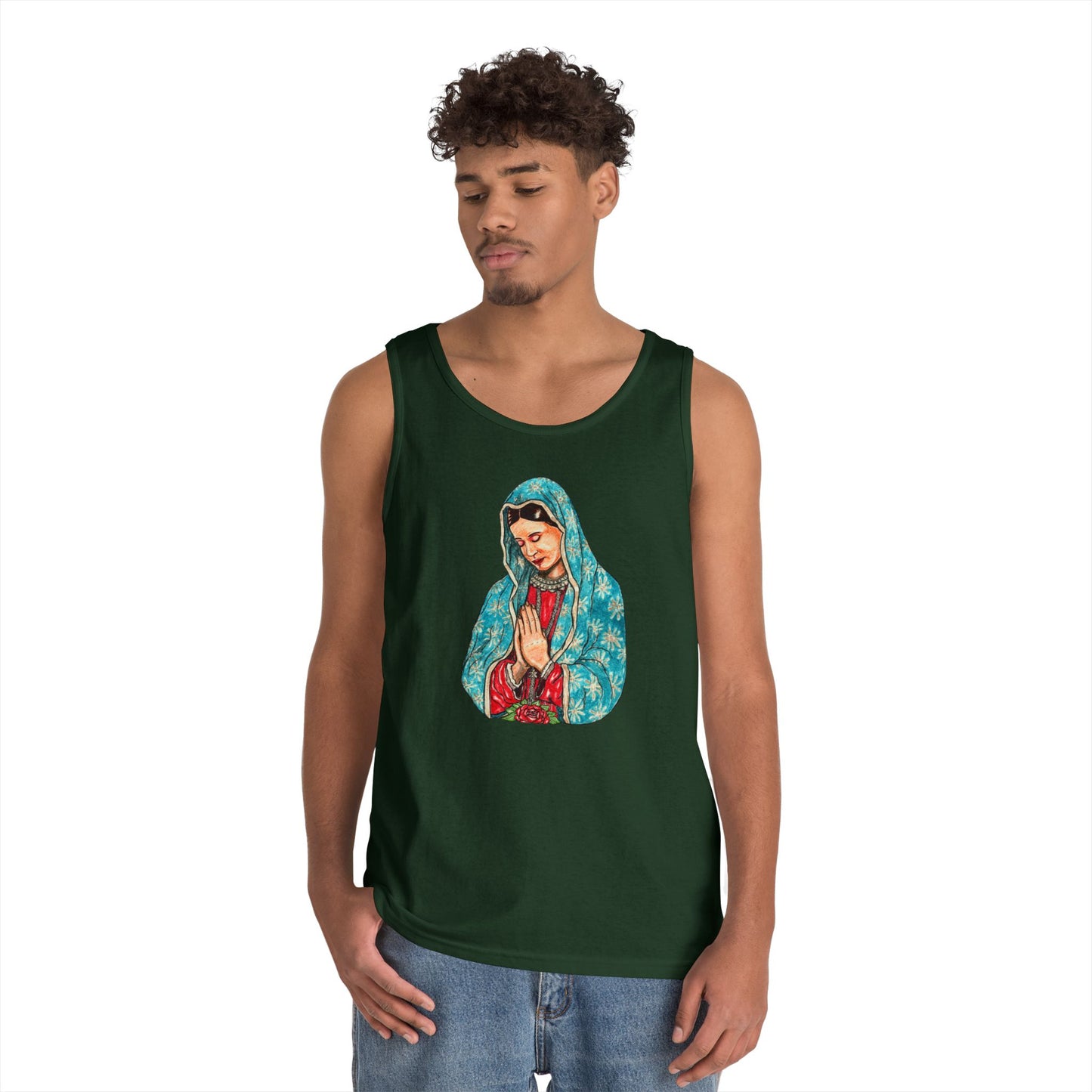 Mary Unisex Heavy Cotton Tank Top