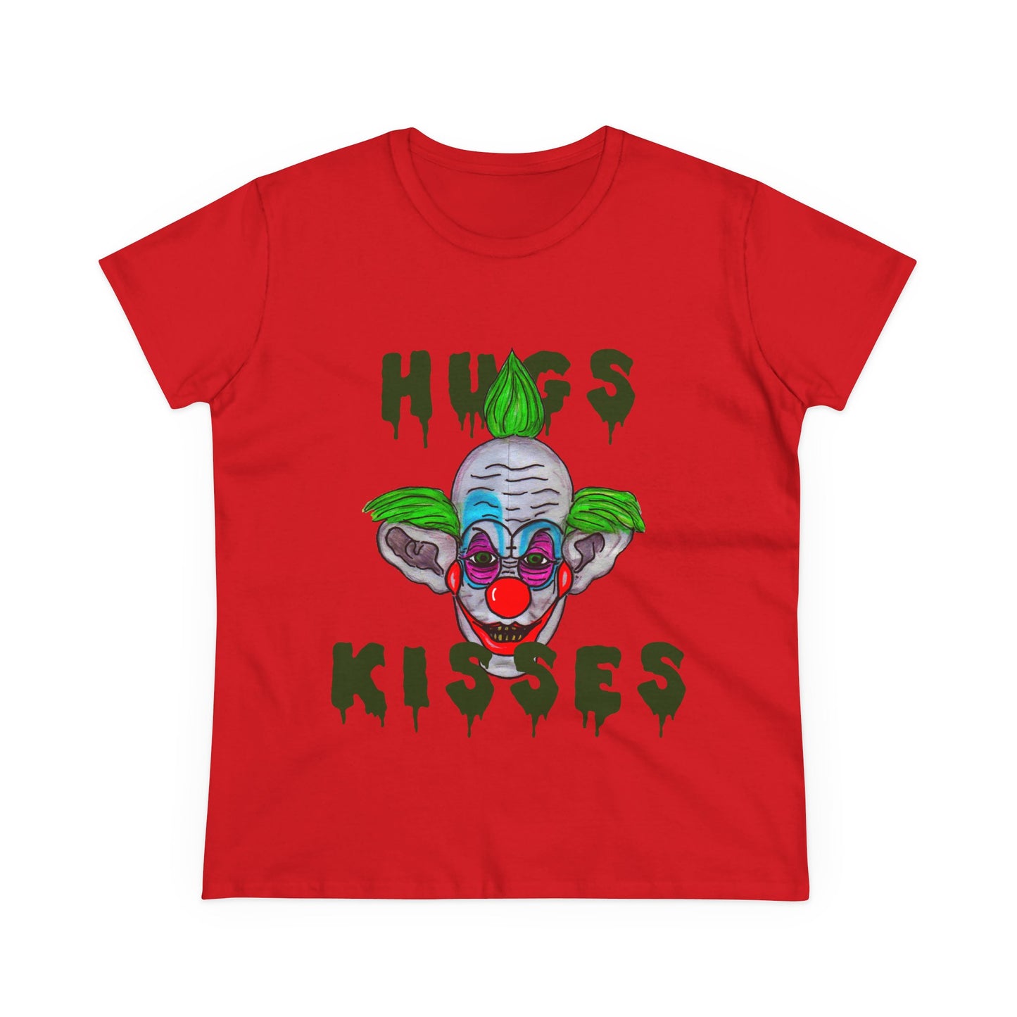 Hugs, Kisses Women's Midweight Cotton Tee