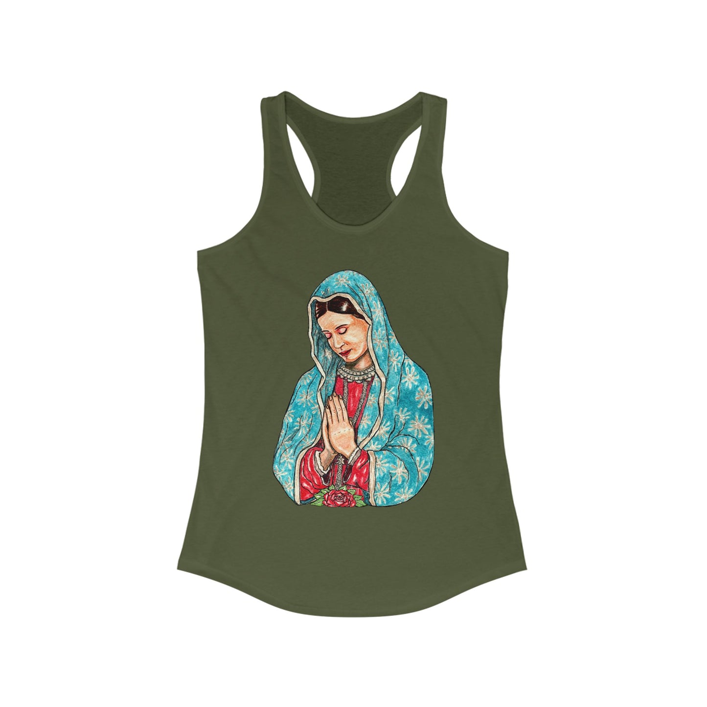 Mary Women's Ideal Racerback Tank