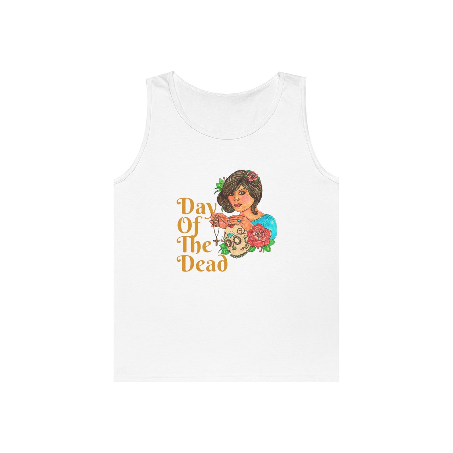 Day of the Dead Unisex Heavy Cotton Tank Top
