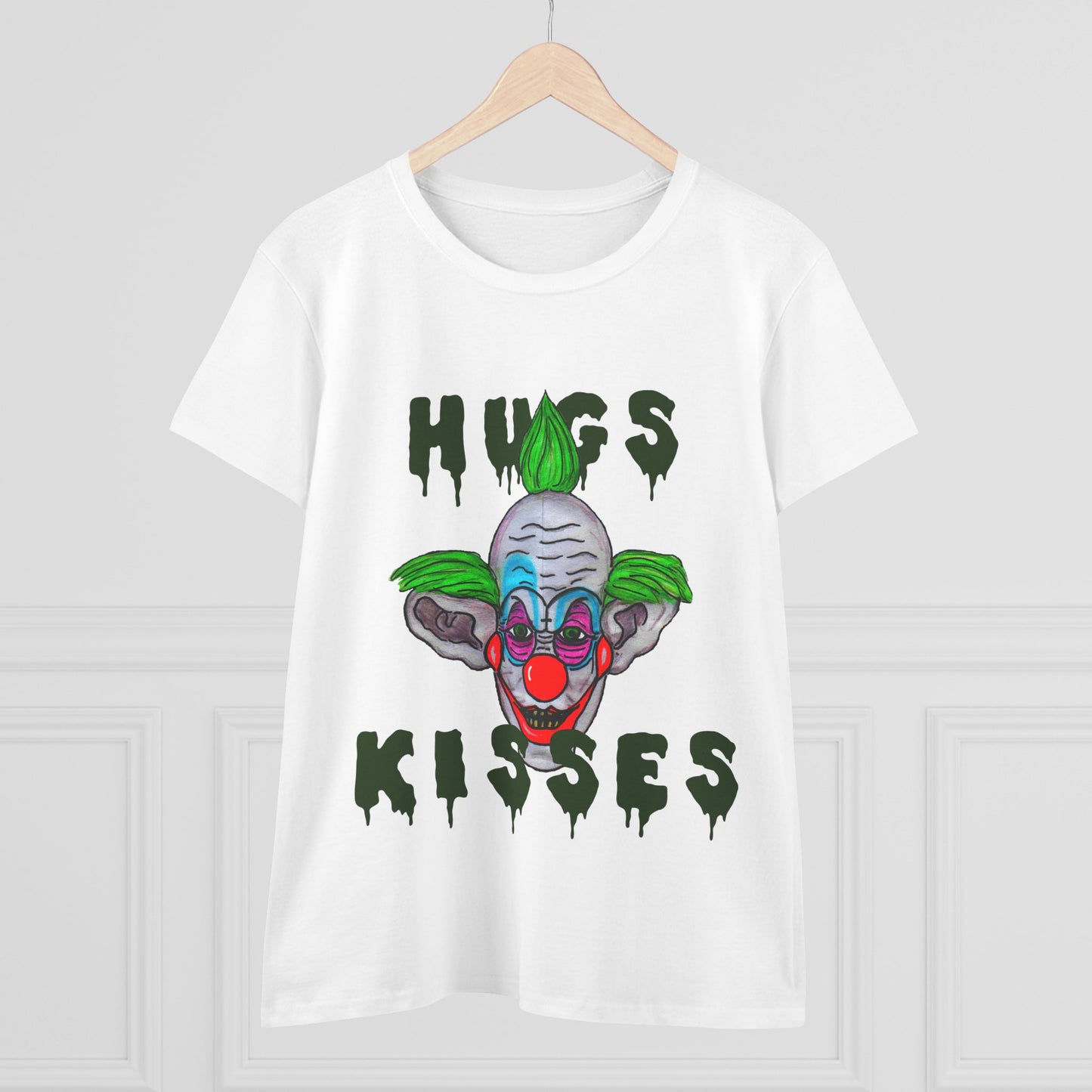 Hugs, Kisses Women's Midweight Cotton Tee