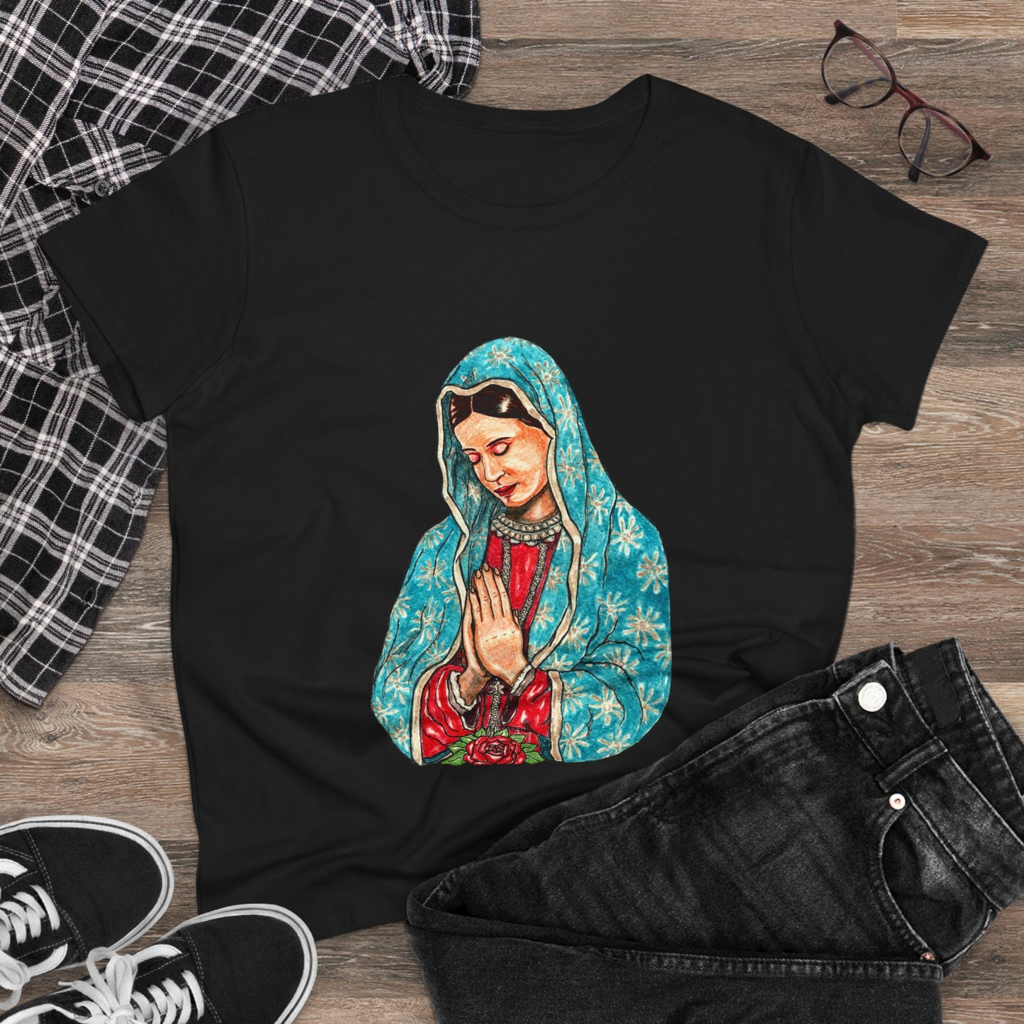 Guadalupe Women's Midweight Cotton Tee