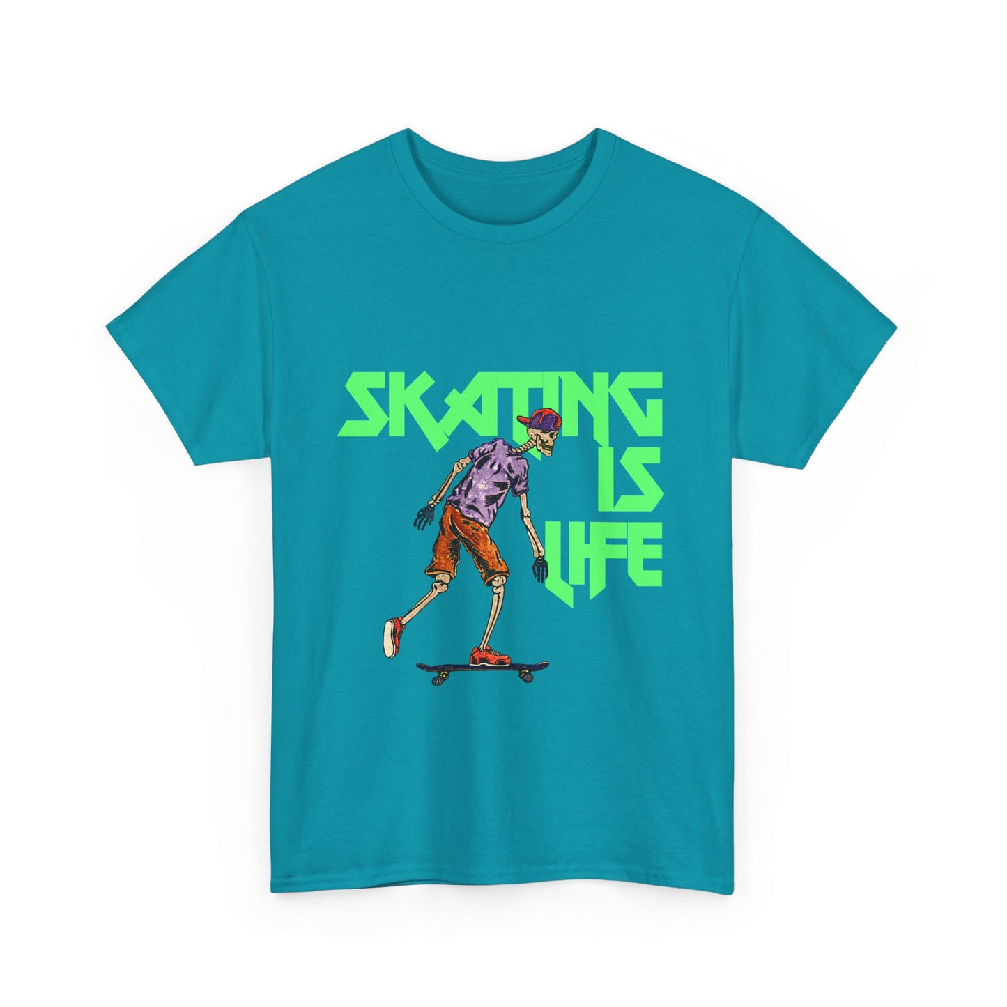 Skating is Life Unisex Heavy Cotton Tee