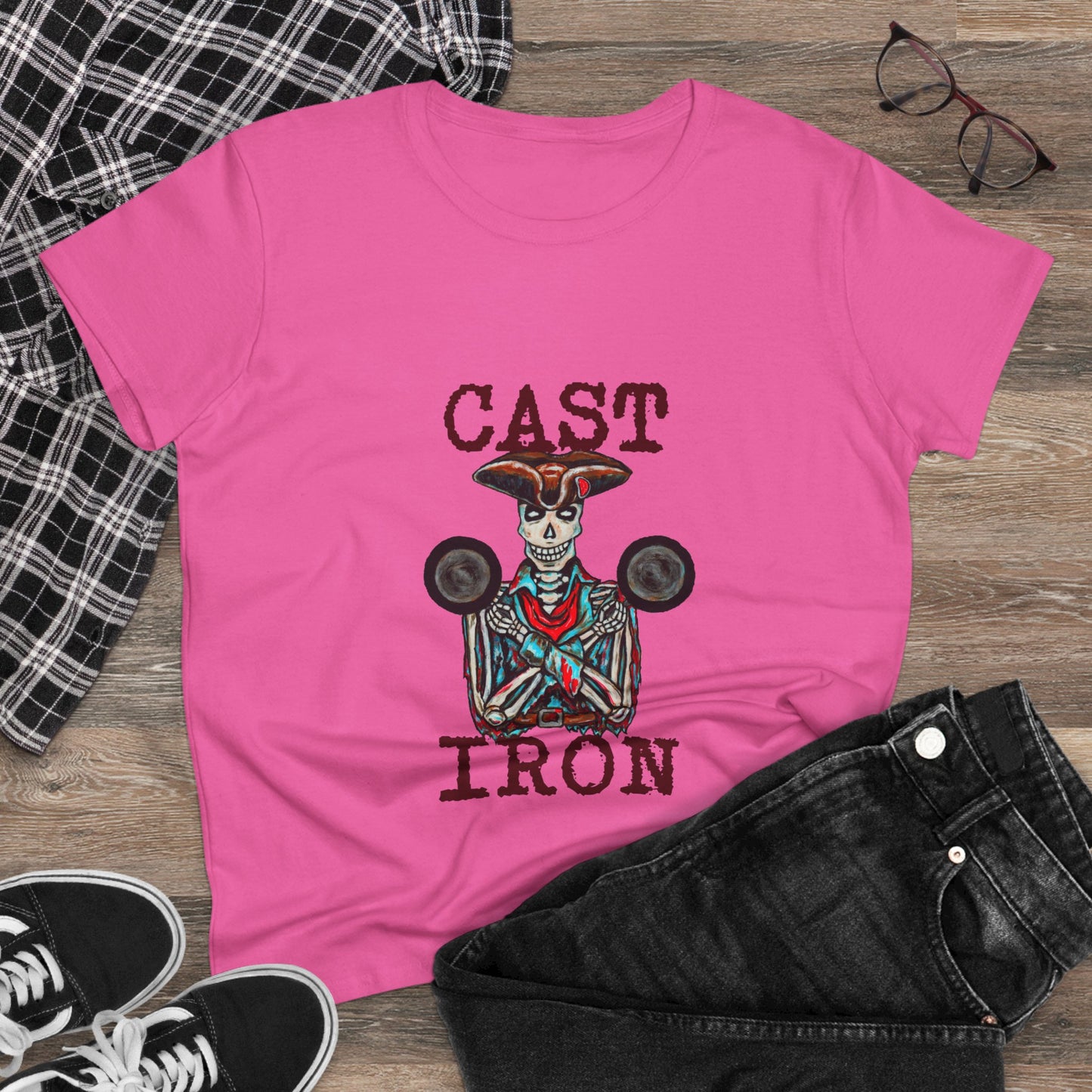 Cast Iron Women's Midweight Cotton Tee