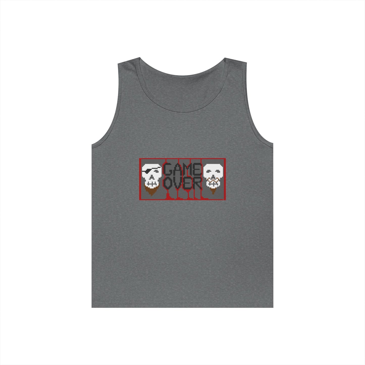 Game Over Unisex Heavy Cotton Tank Top