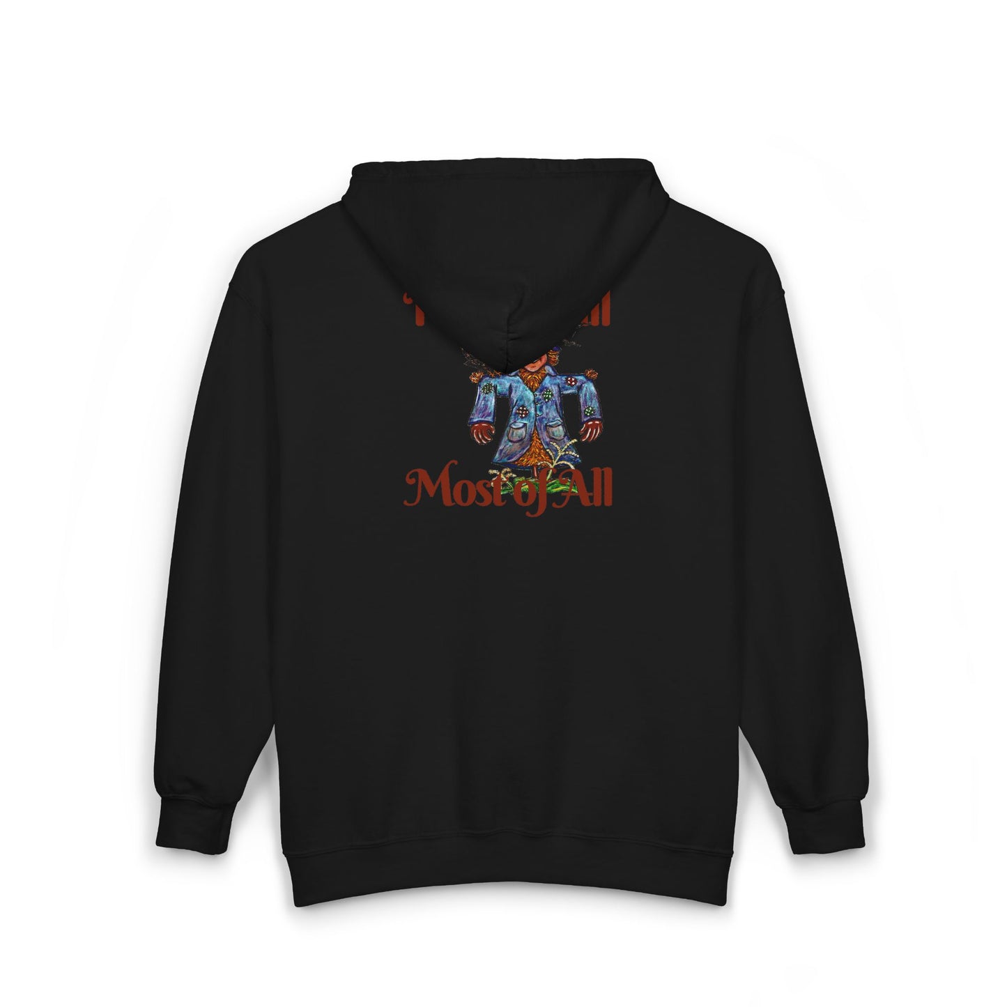 I Love Fall Most of All Unisex Heavy Blend™ Full Zip Hooded Sweatshirt