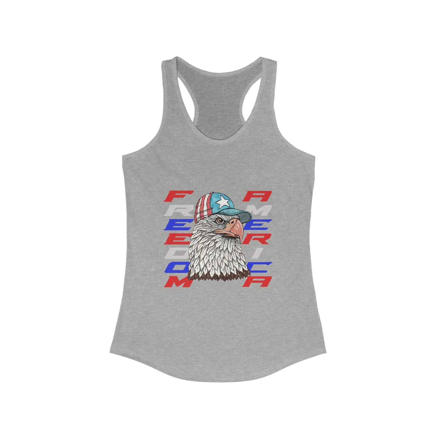 Freedom America Women's Ideal Racerback Tank