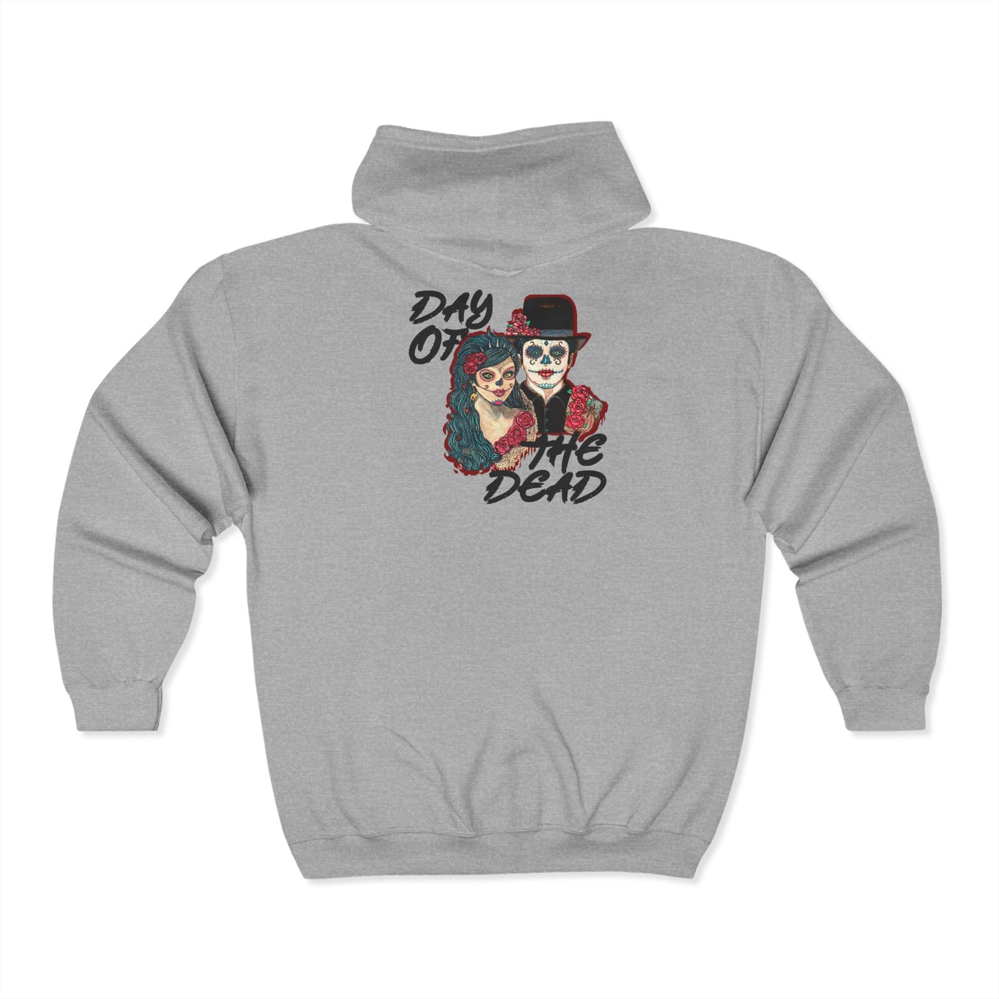 Day of the Dead Unisex Heavy Blend™ Full Zip Hooded Sweatshirt