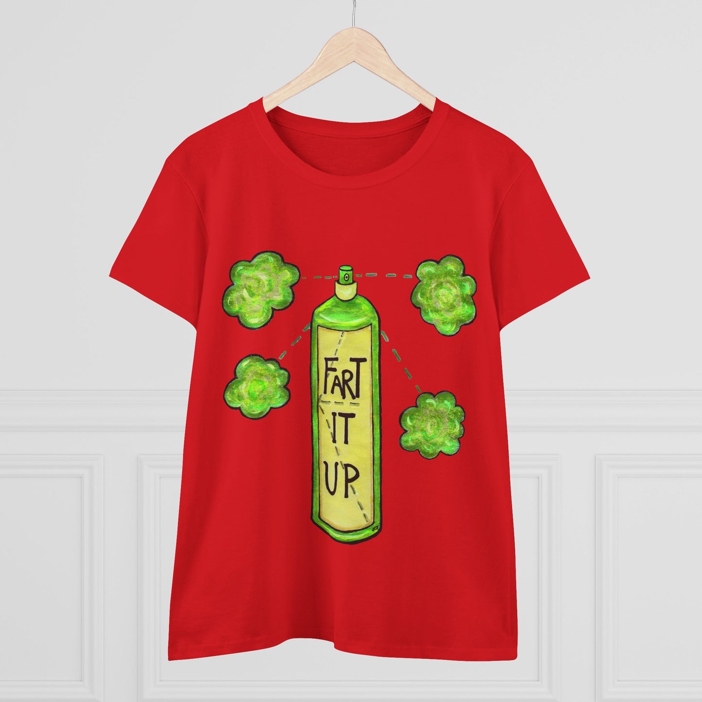Fart it Up Women's Midweight Cotton Tee