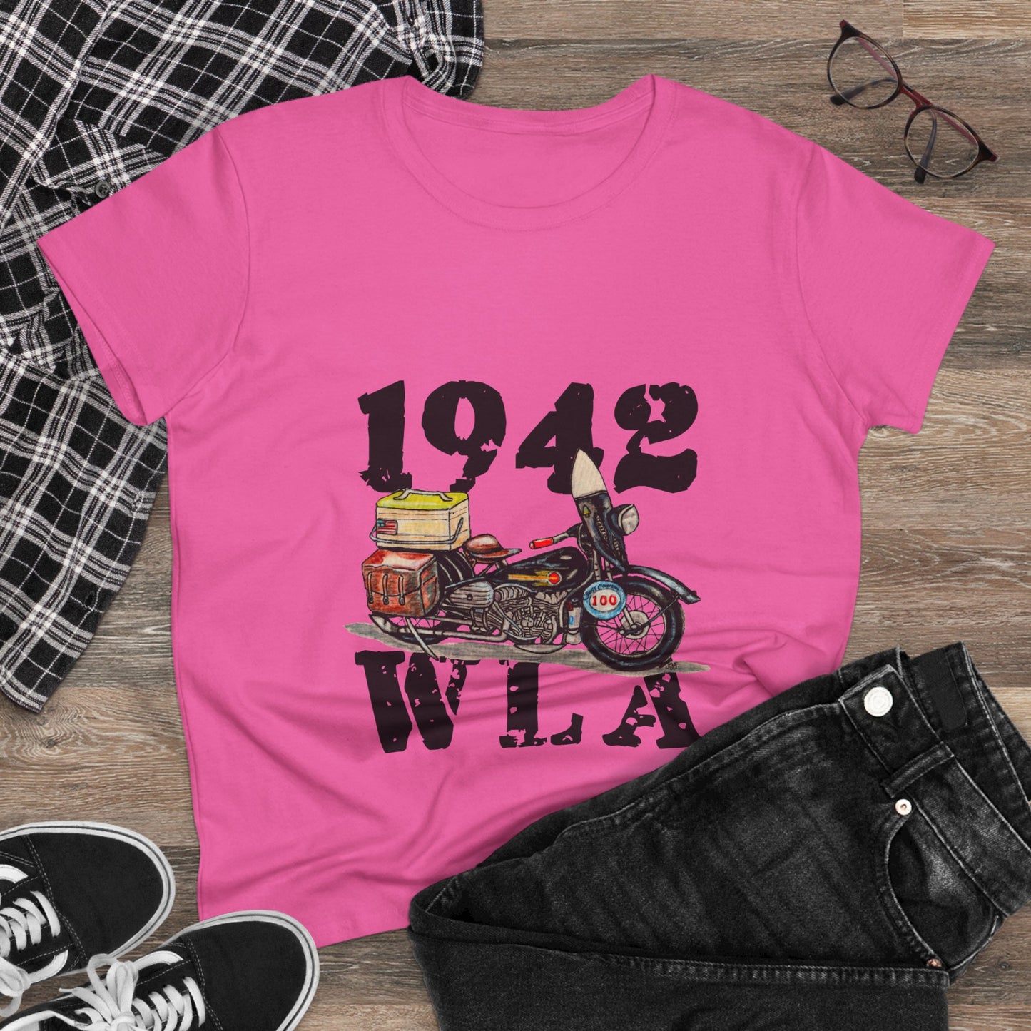 1942 WLA Women's Midweight Cotton Tee