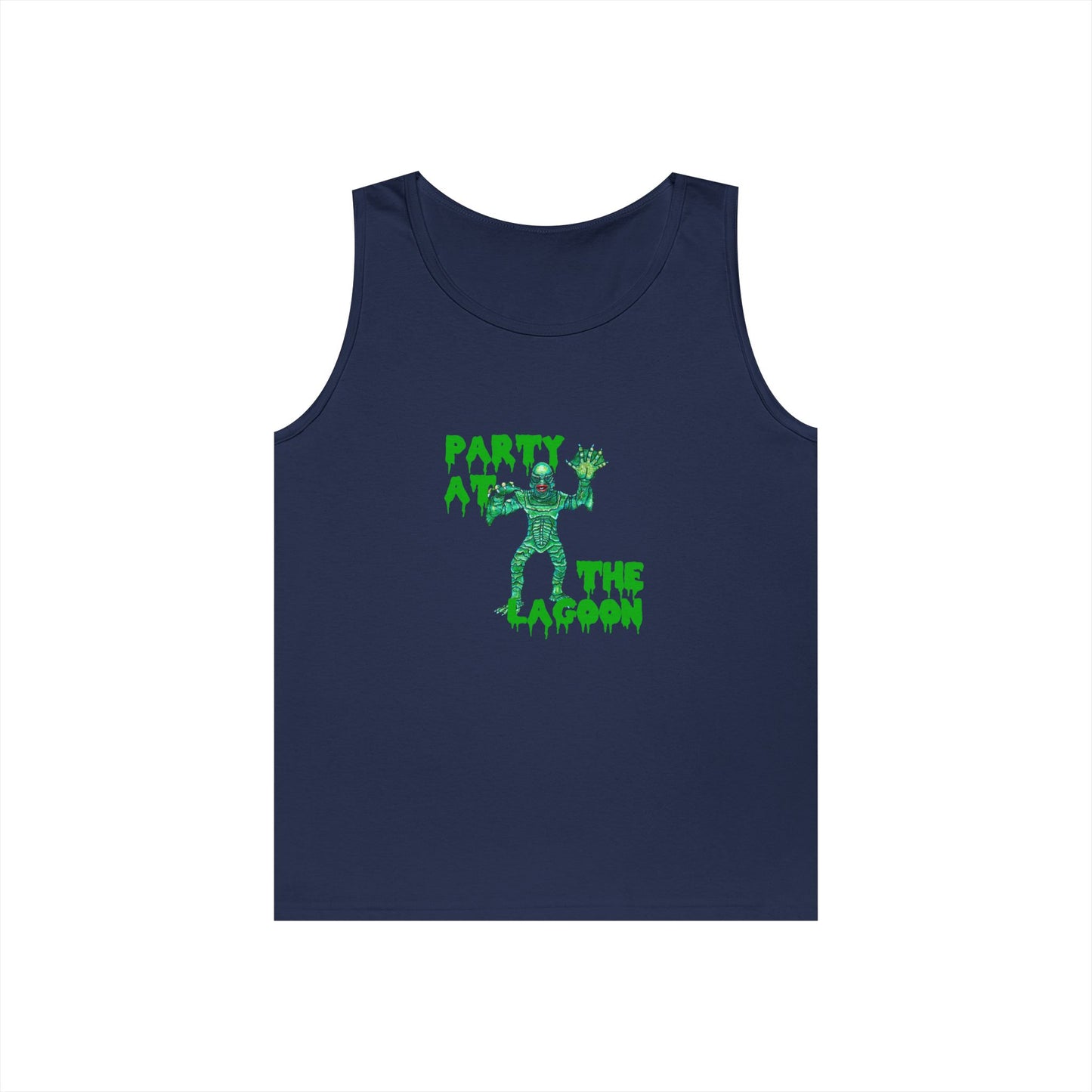 Party at the Lagoon Unisex Heavy Cotton Tank Top