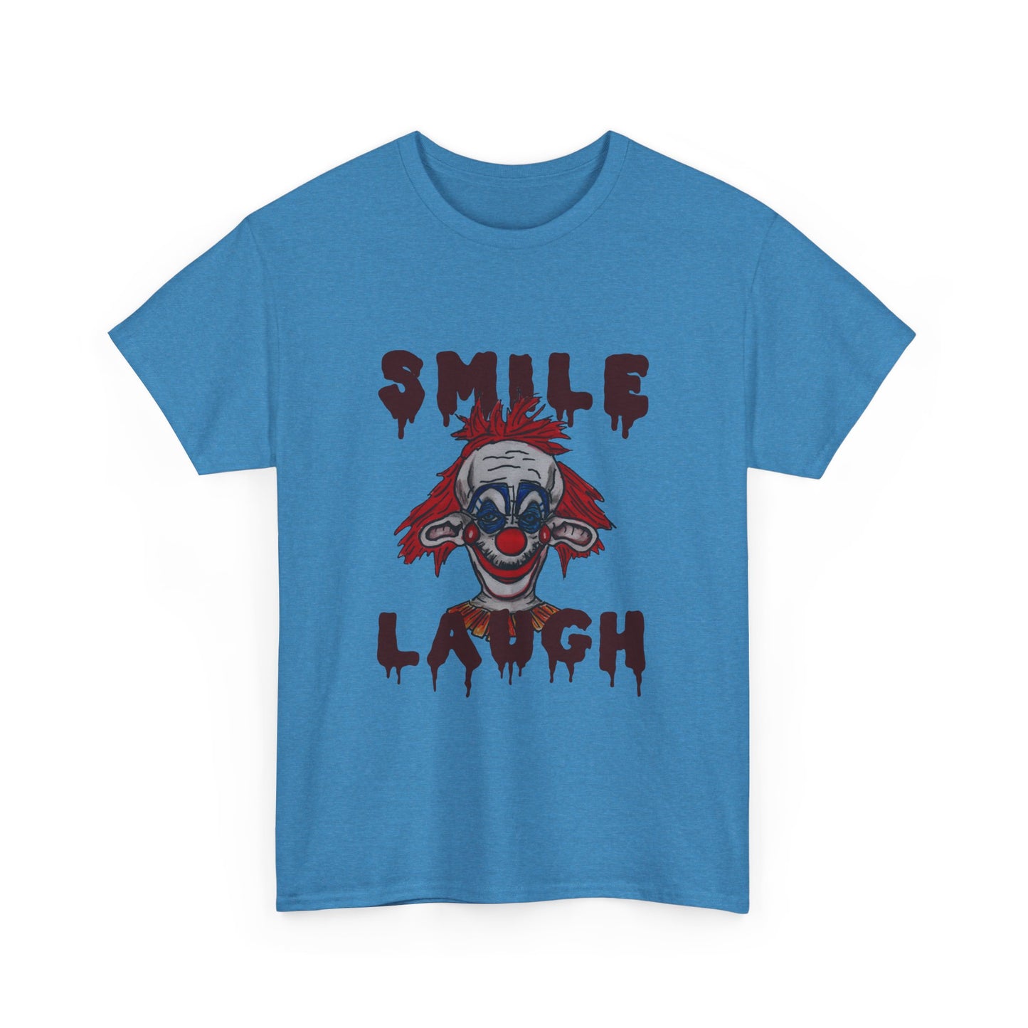 Smile, Laugh Unisex Heavy Cotton Tee