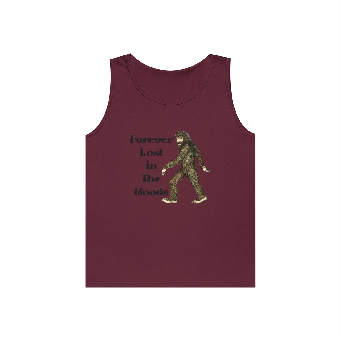 Lost in the Woods Unisex Heavy Cotton Tank Top