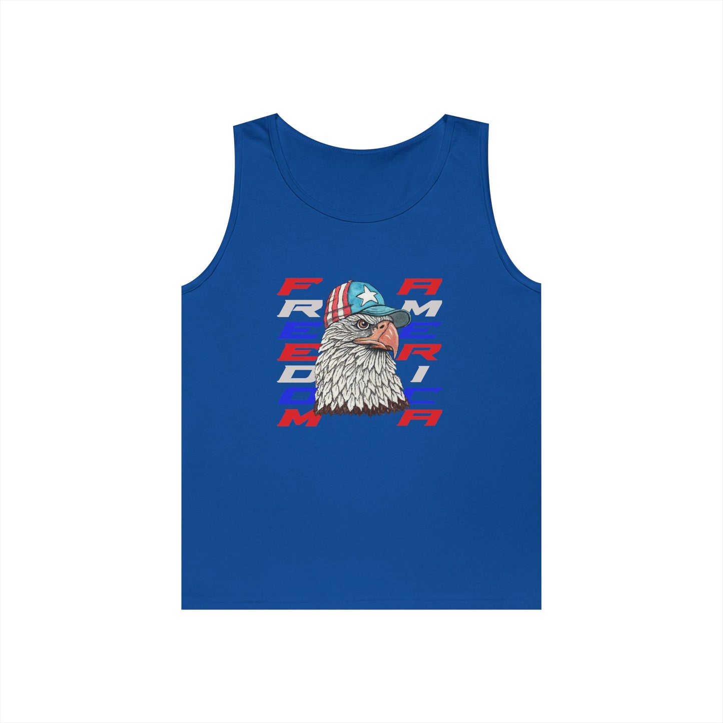Freedom America Unisex Heavy Cotton Tank Top