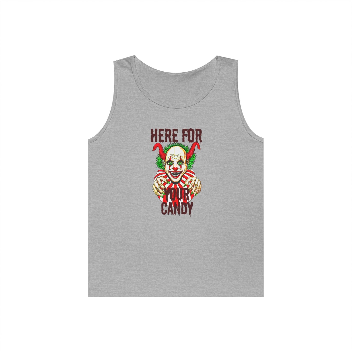 Here for Your Candy Unisex Heavy Cotton Tank Top