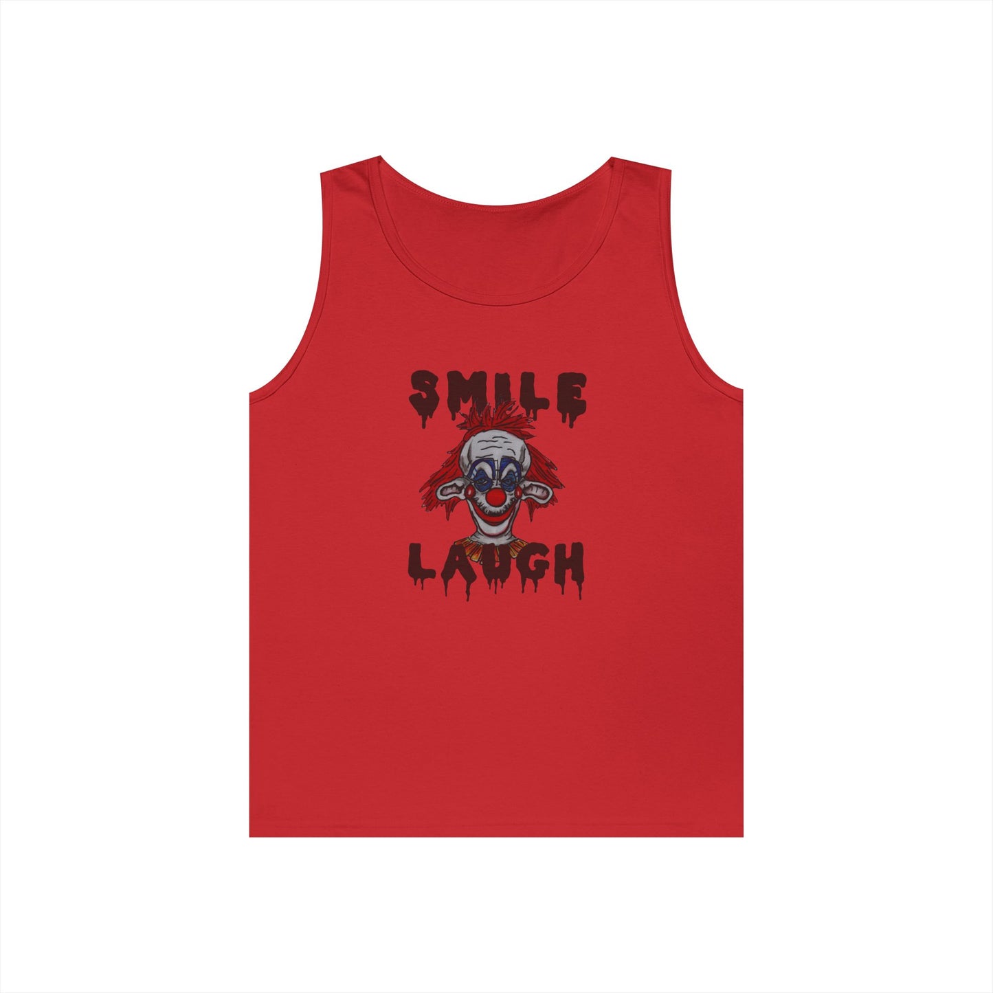Smile, Laugh Unisex Heavy Cotton Tank Top