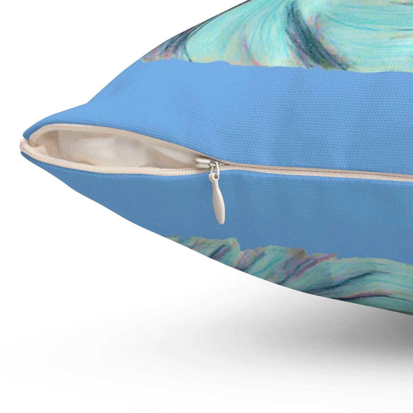 Mother Spun Polyester Square Pillow