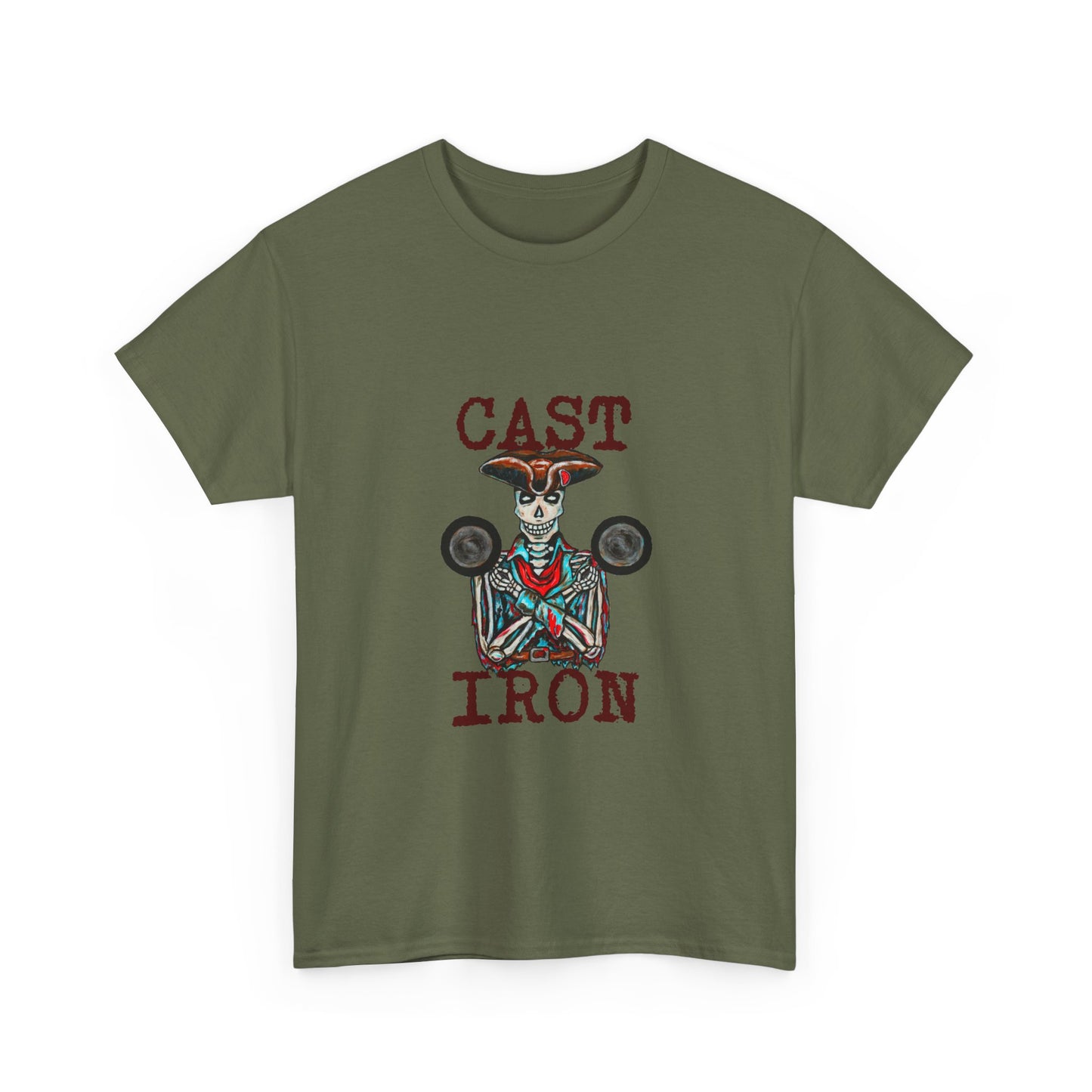 Cast Iron Unisex Heavy Cotton Tee
