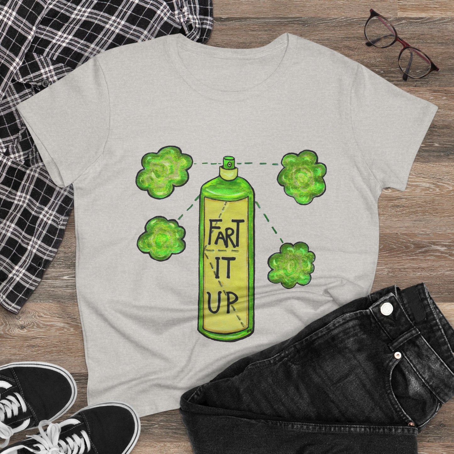Fart it Up Women's Midweight Cotton Tee