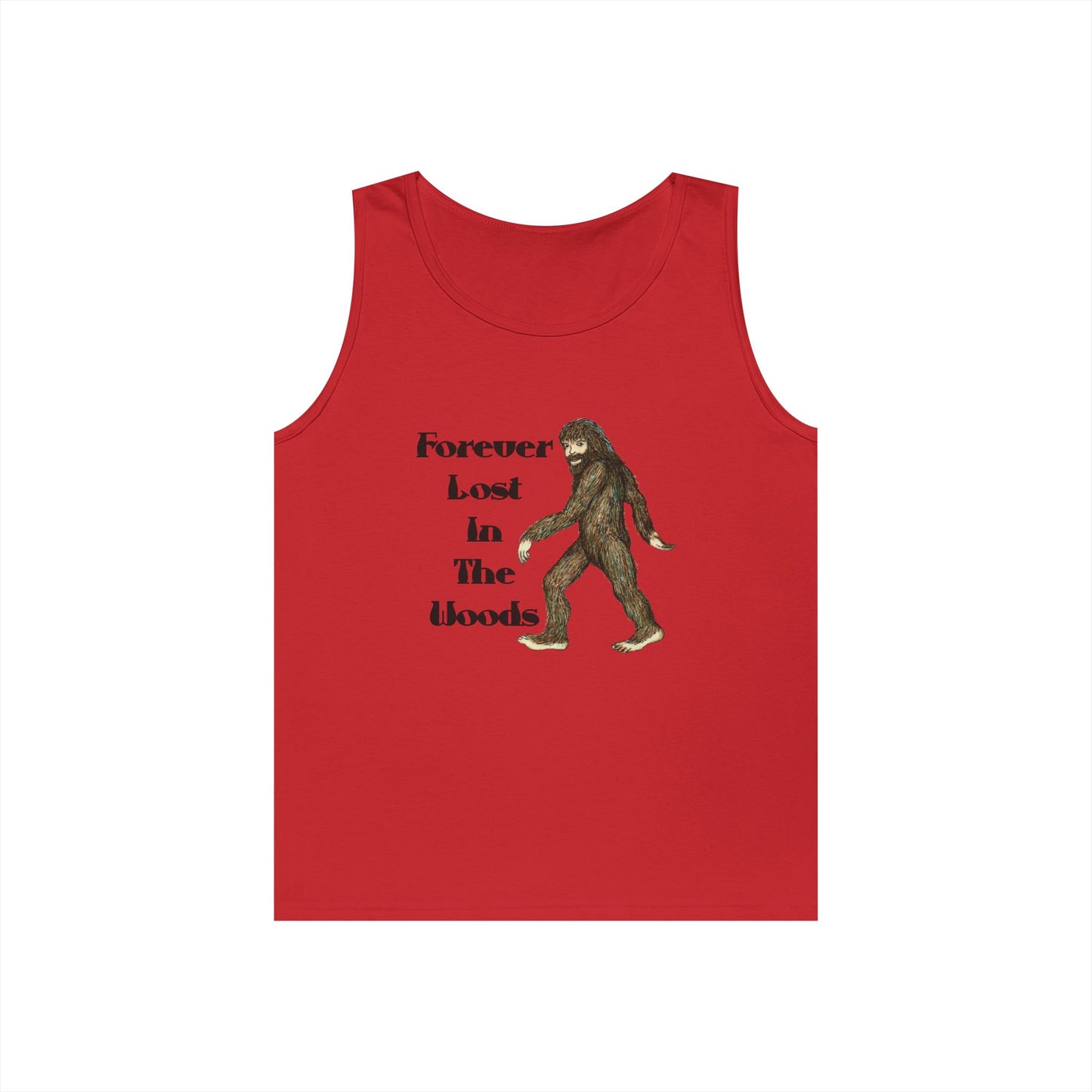 Lost in the Woods Unisex Heavy Cotton Tank Top