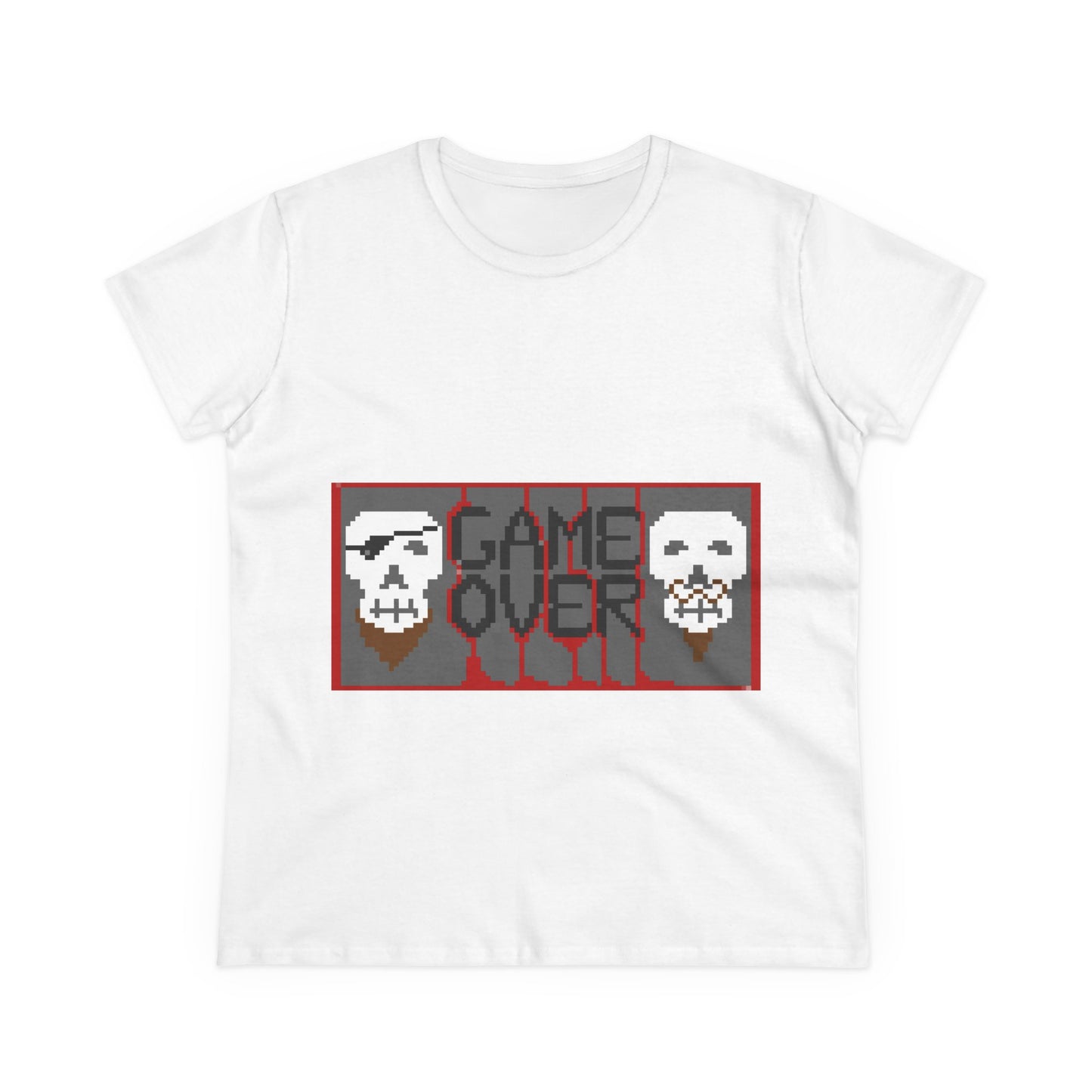 Game Over Women's Midweight Cotton Tee