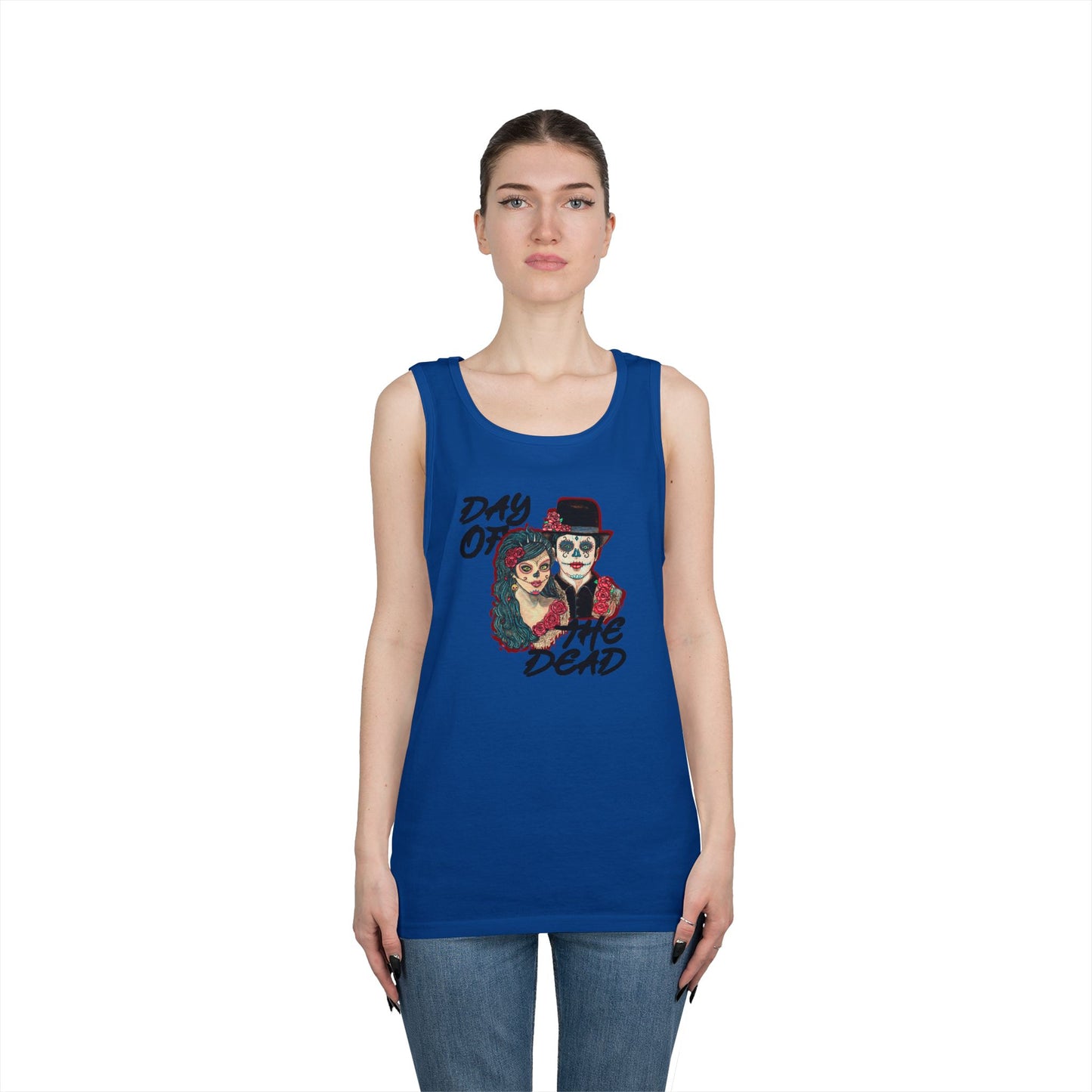 Day of the Dead Unisex Heavy Cotton Tank Top