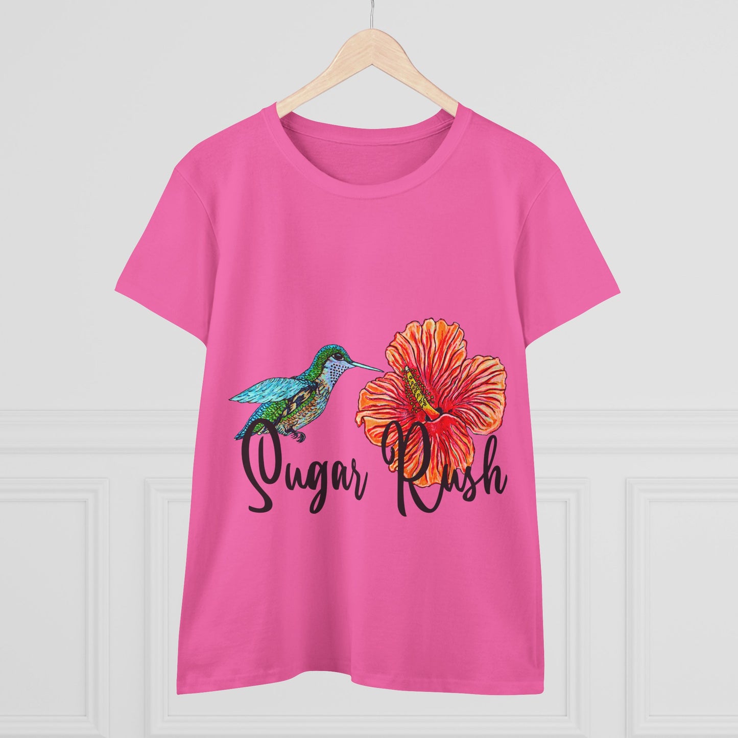 Sugar Rush Women's Midweight Cotton Tee