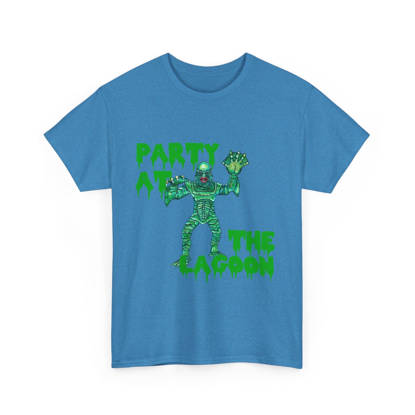 Party at the Lagoon Unisex Heavy Cotton Tee