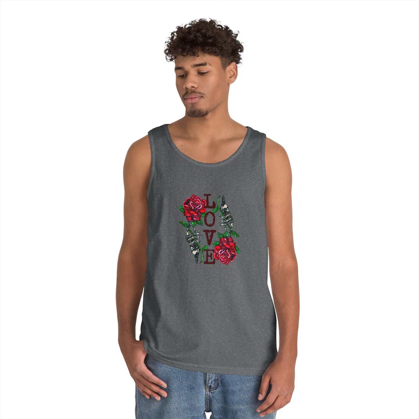 Love Unisex Heavy Cotton Tank Top