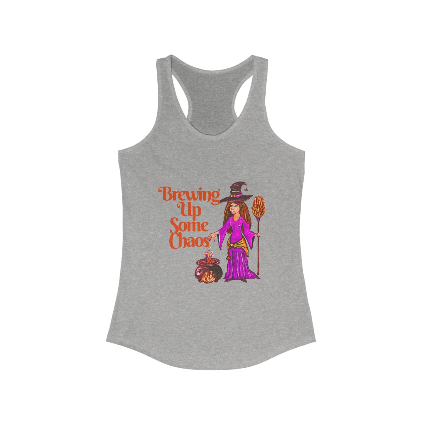 Brewing Up Some Chaos Women's Ideal Racerback Tank