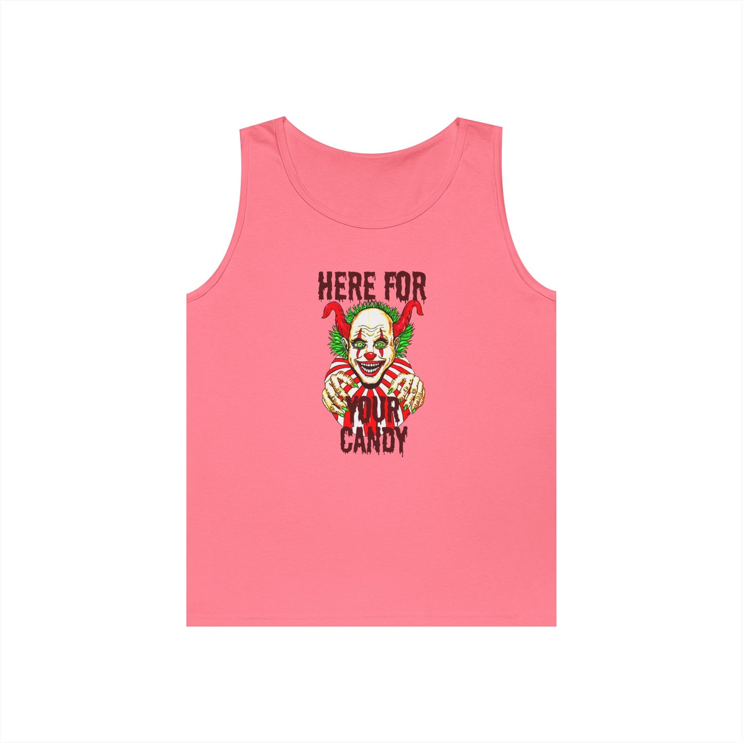 Here for Your Candy Unisex Heavy Cotton Tank Top