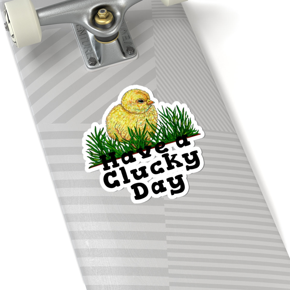 Have a Clucky Day Kiss-Cut Stickers