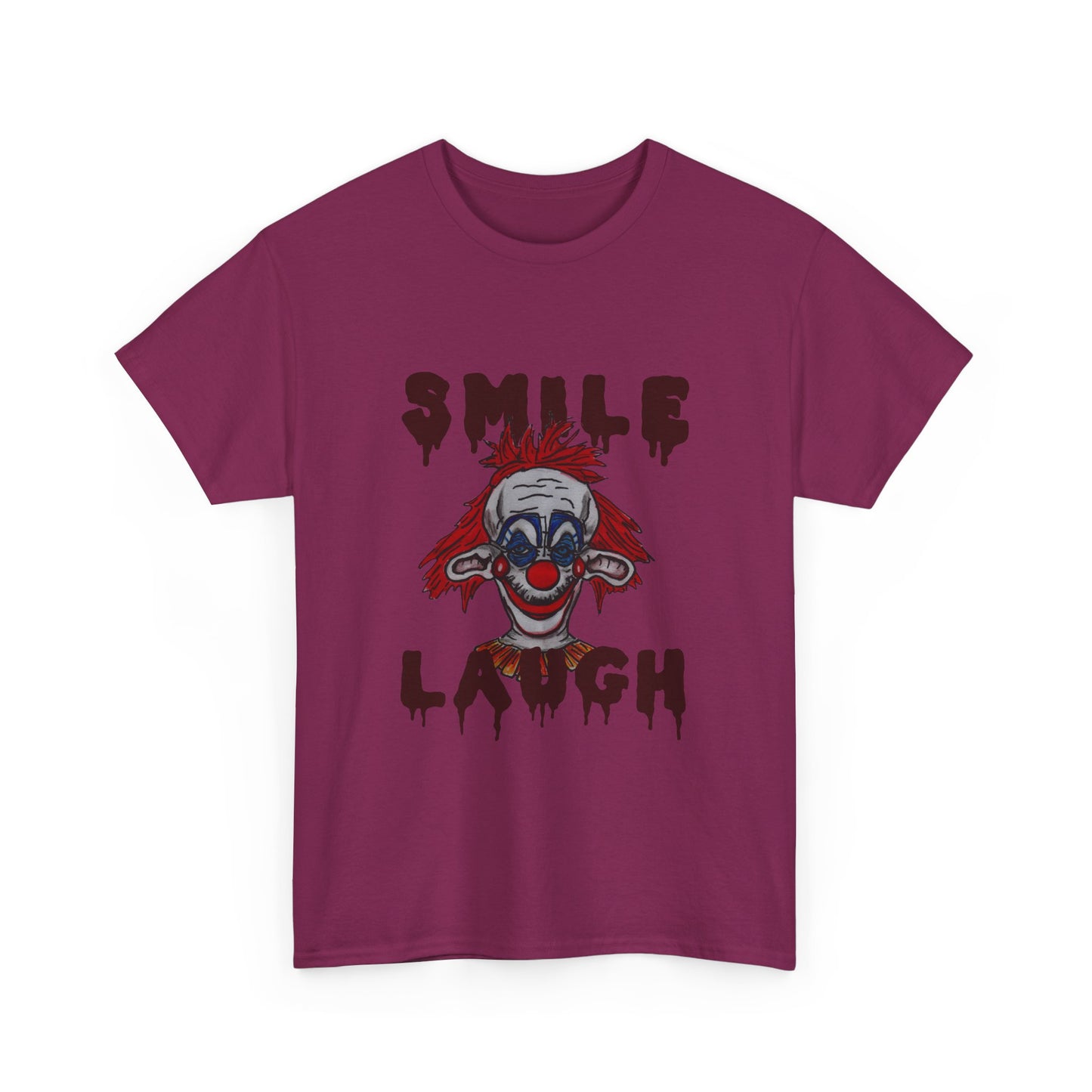 Smile, Laugh Unisex Heavy Cotton Tee
