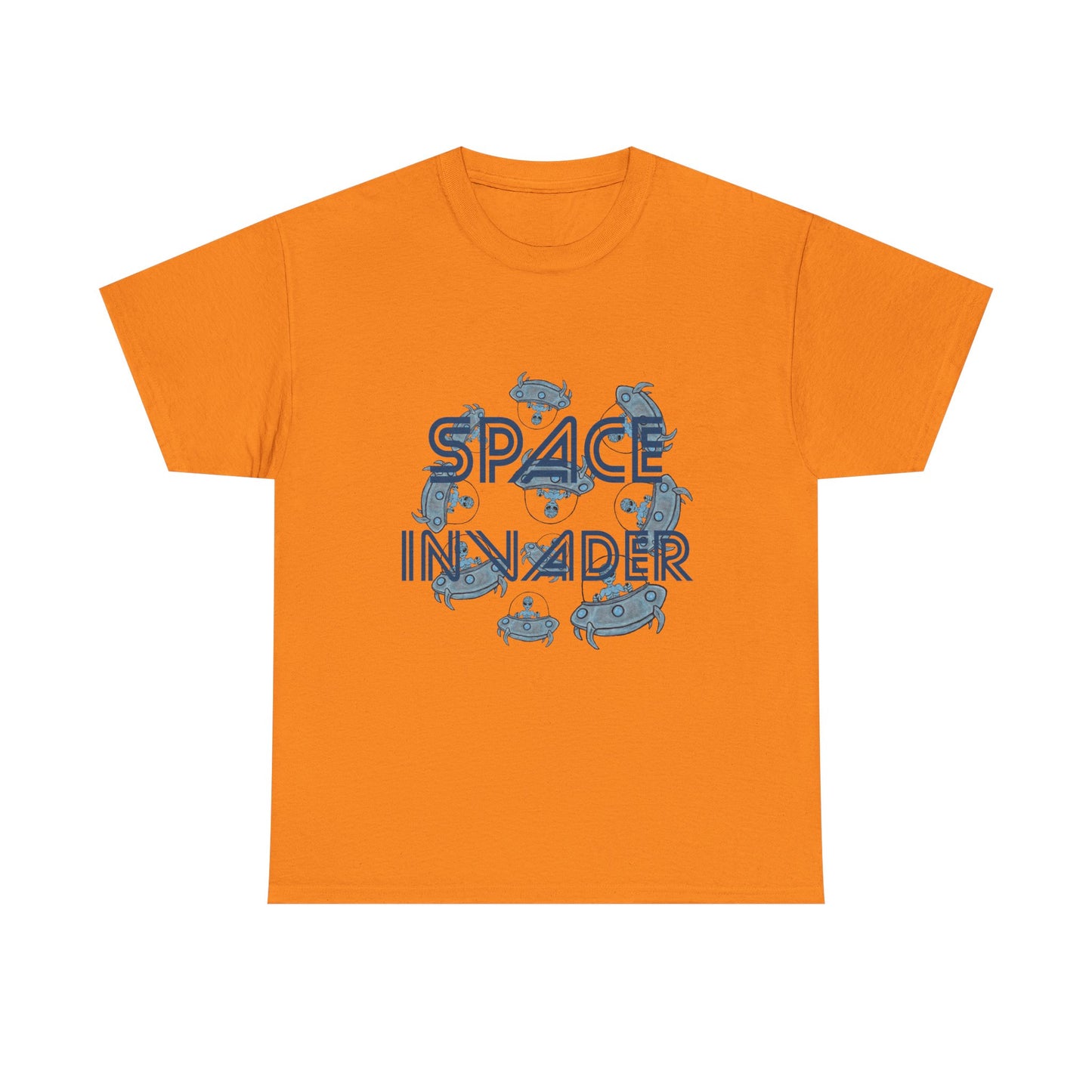 Space Invader Unisex Heavy Cotton Tee