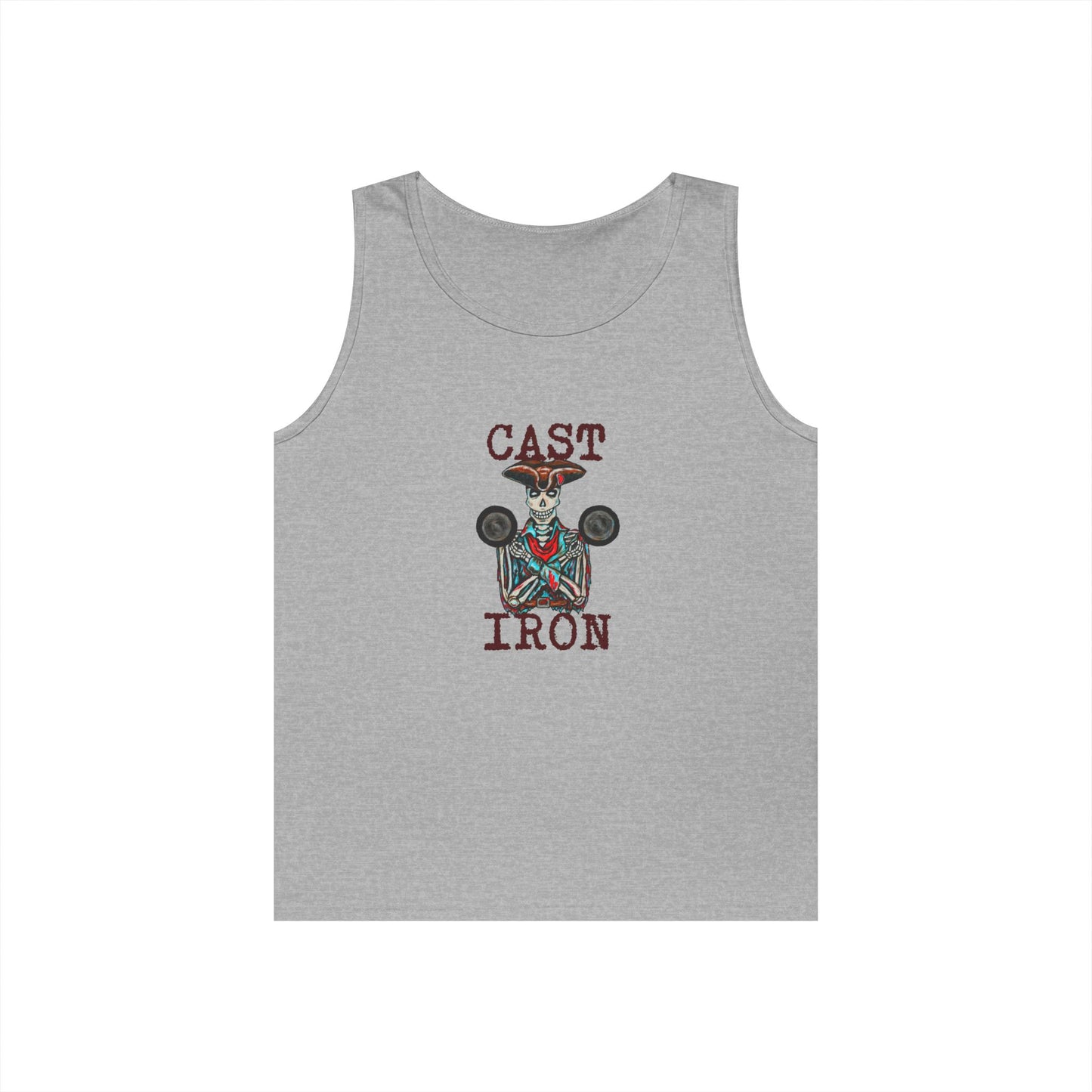 Cast Iron Unisex Heavy Cotton Tank Top