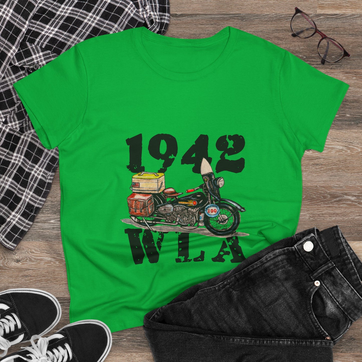 1942 WLA Women's Midweight Cotton Tee