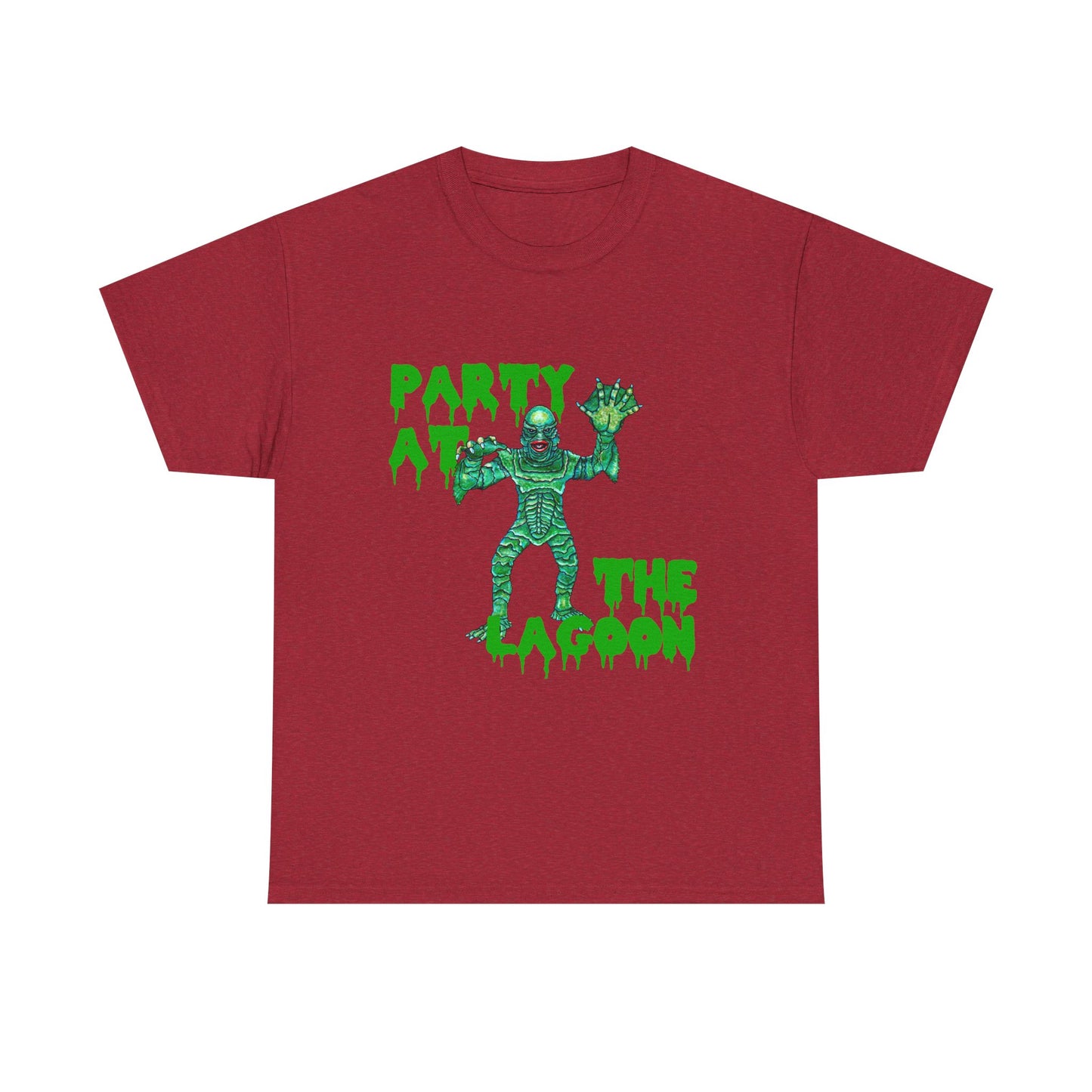 Party at the Lagoon Unisex Heavy Cotton Tee