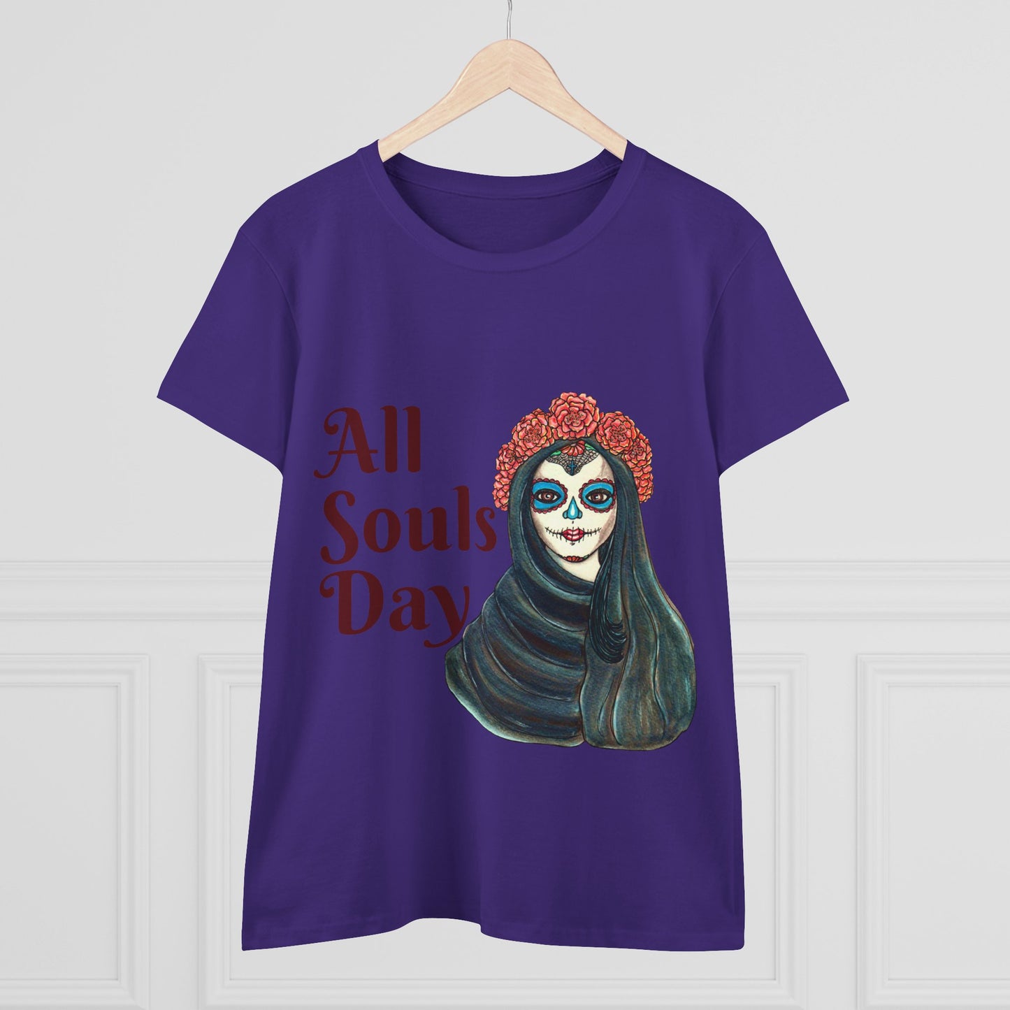 All Souls Day Women's Midweight Cotton Tee