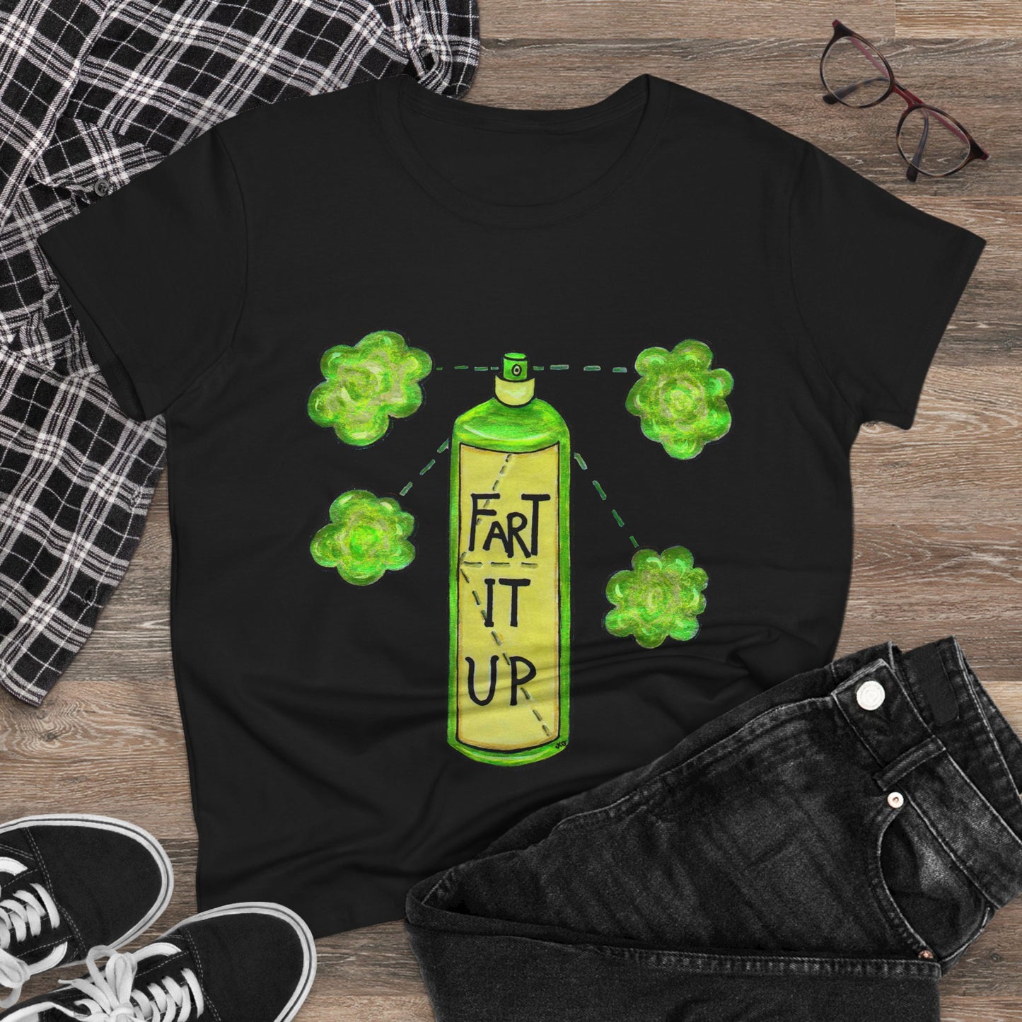 Fart it Up Women's Midweight Cotton Tee