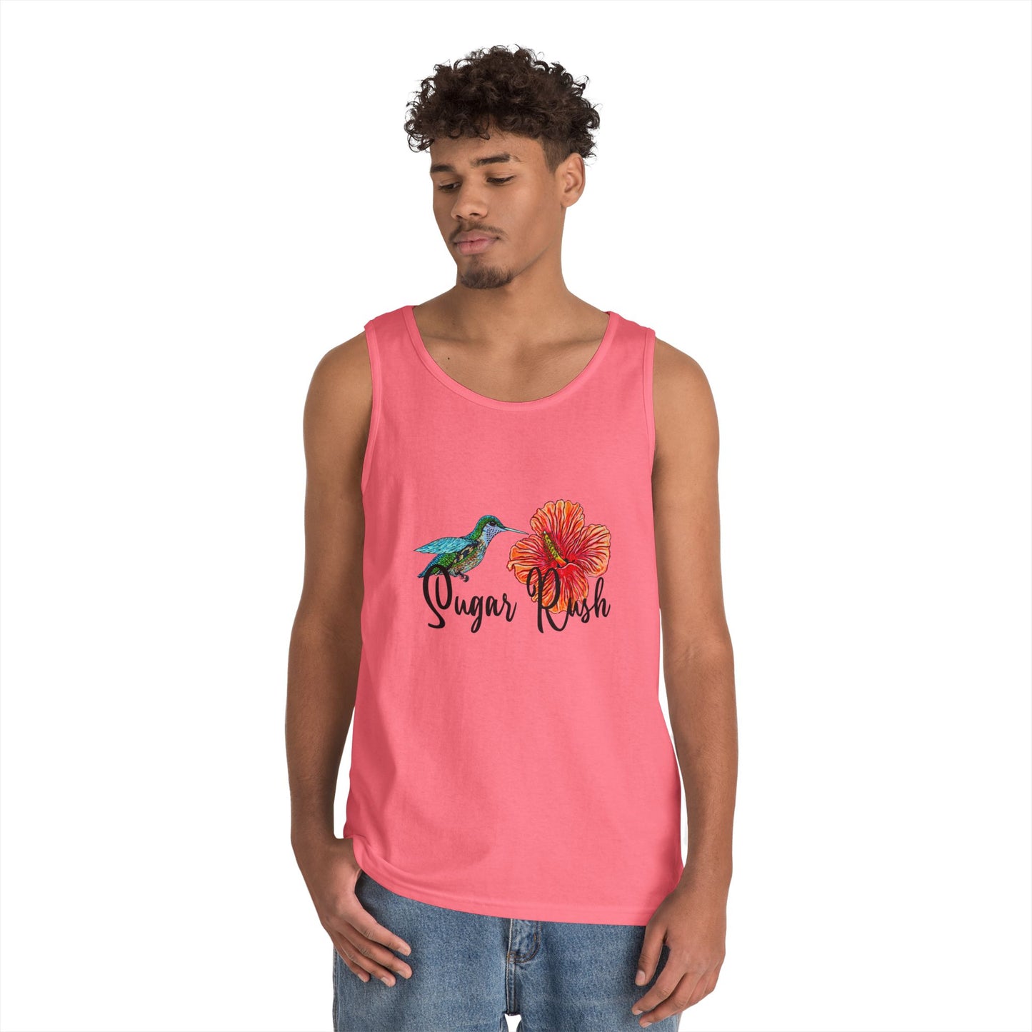 Sugar Rush Unisex Heavy Cotton Tank Top